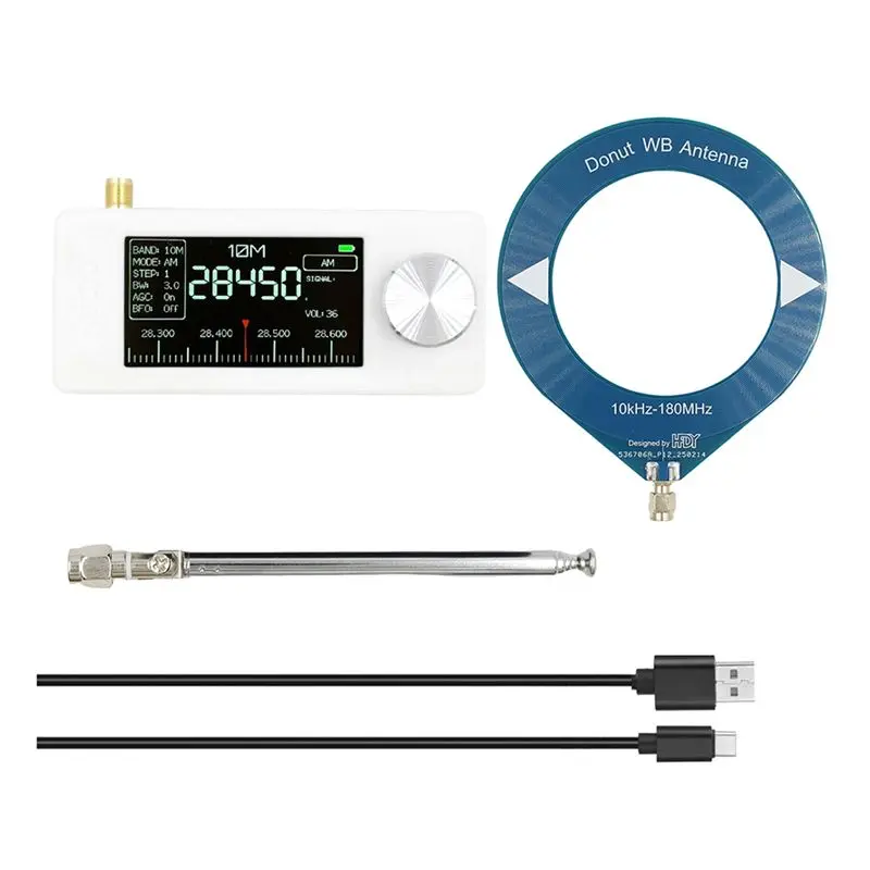 ~【On Sale】10- 180Mhz SI4732 SMA Interface Mini Loop Antenna Pocket Size Radio Receiver Mini Radio LSB USB AM FM Radio
~【On Sale】10- 180Mhz SI4732 SMA Interface Mini Loop Antenna Pocket Size Radio Receiver Mini Radio LSB USB AM FM Radio