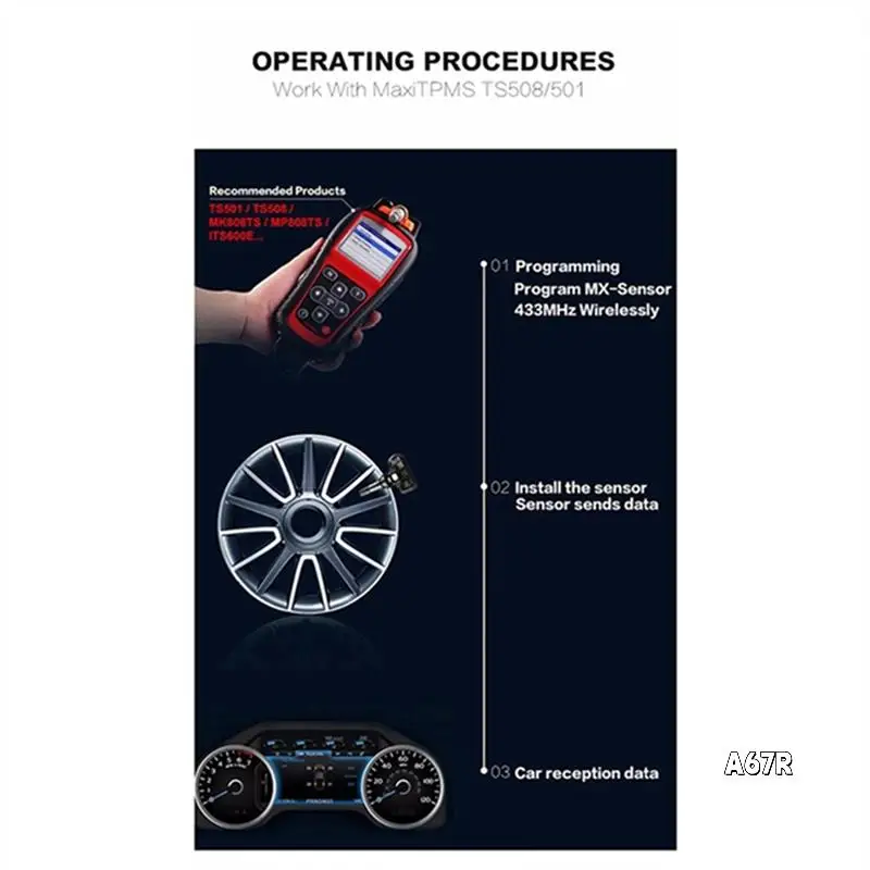 8Pcs Programmable TPMS Tire Pressure Sensor 315MHZ+433Mhz 2 In 1 For Autel Tool TS408 TS508 ITS600 MX Sensor Monitor
8Pcs Programmable TPMS Tire Pressure Sensor 315MHZ+433Mhz 2 In 1 For Autel Tool TS408 TS508 ITS600 MX Sensor Monitor