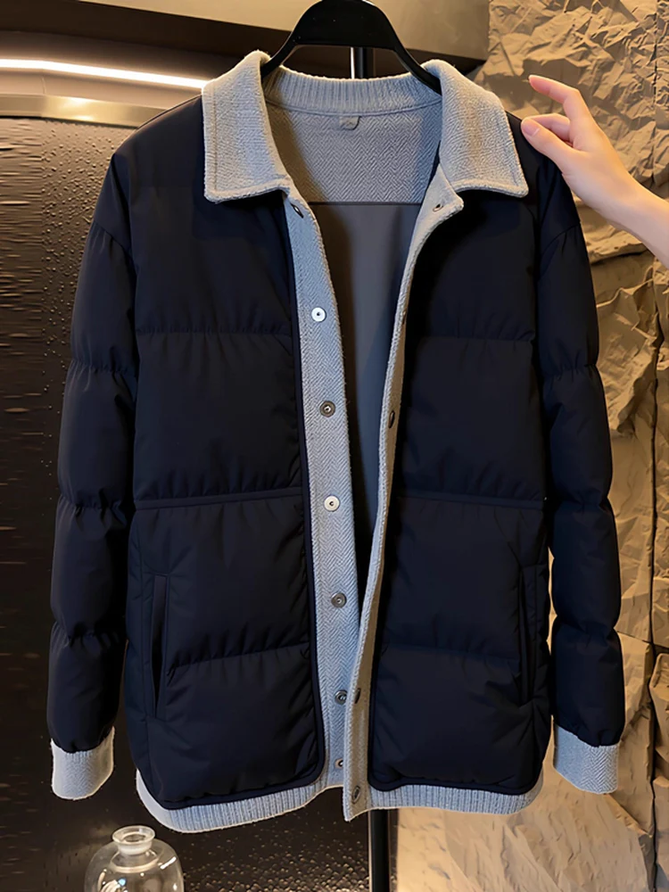 Новая мужская модная хлопковая куртка 2026 года с воротником на молнии, комбинированная, с цветовыми вставками, легкая, универсальная, повседневная, с длинными рукавами
Новая мужская модная хлопковая куртка 2026 года с воротником на молнии, комбинированная, с цветовыми вставками, легкая, универсальная, повседневная, с длинными рукавами