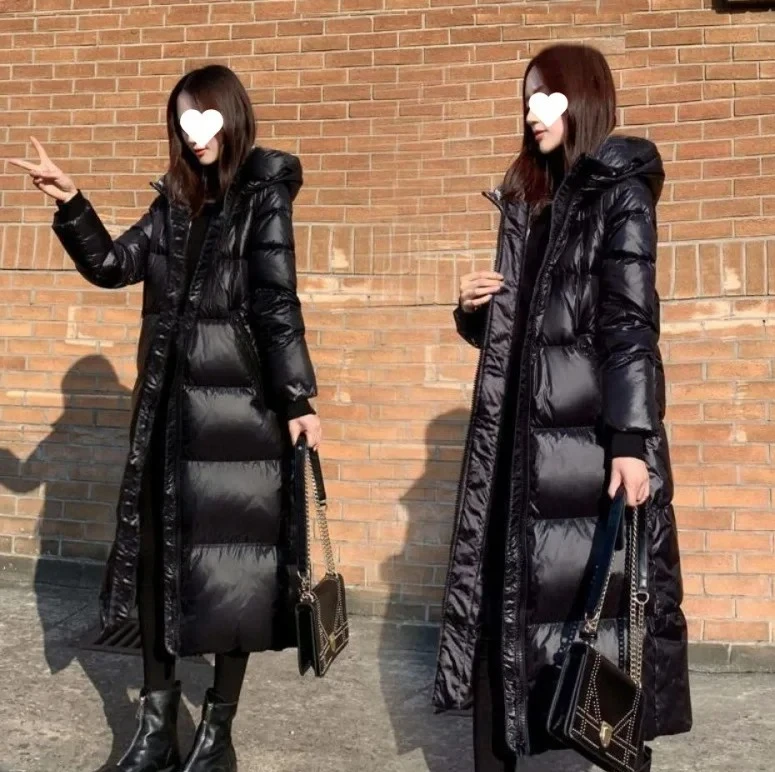 Зимняя горячая распродажа сезона, утолщенная длинная черная хлопковая куртка длиной до колена, свободная посадка в корейском стиле, модная верхняя одежда для женщин
Зимняя горячая распродажа сезона, утолщенная длинная черная хлопковая куртка длиной до колена, свободная посадка в корейском стиле, модная верхняя одежда для женщин