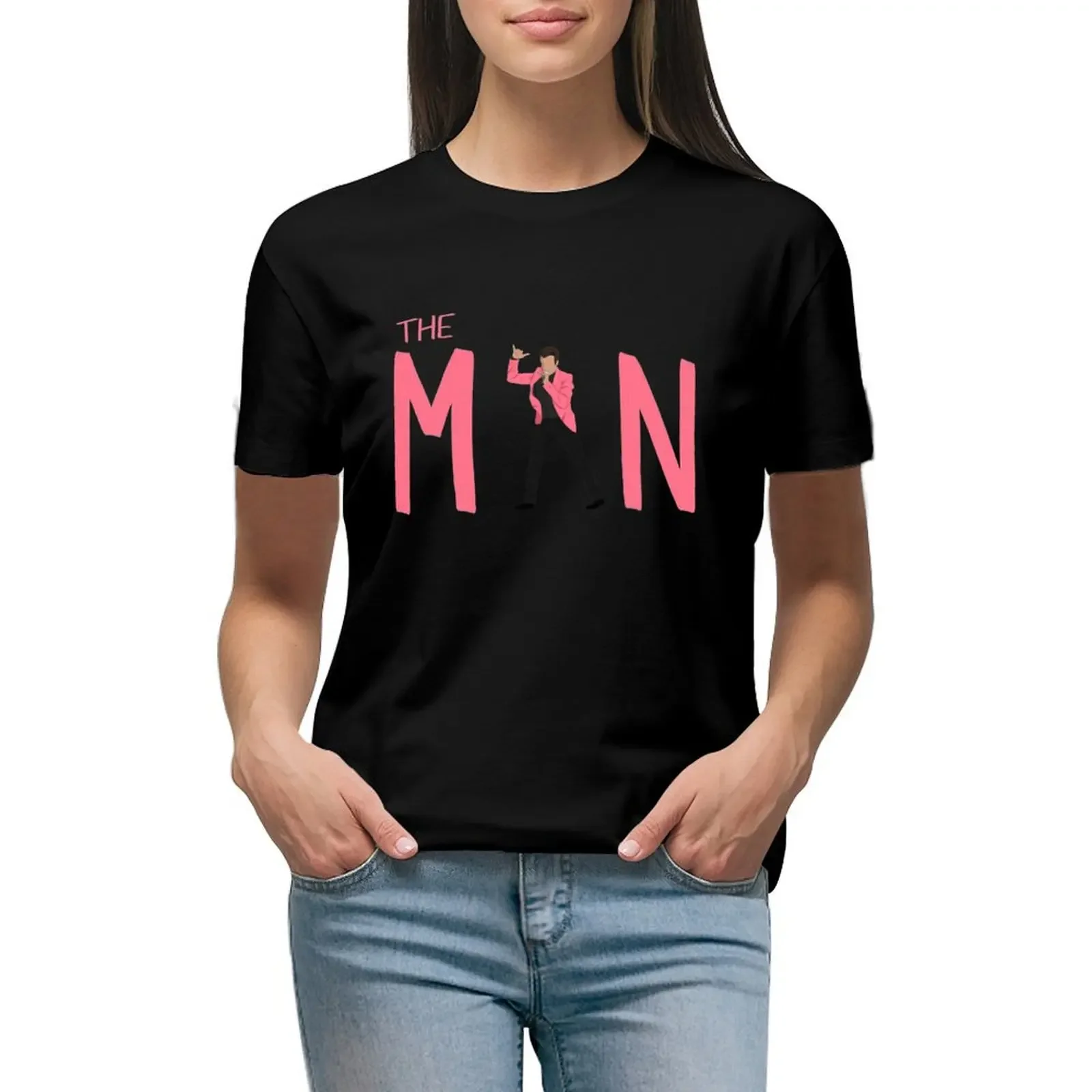 The Man T-Shirt anime customs design your own summer tops Female clothing funny t shirts for Women
The Man T-Shirt anime customs design your own summer tops Female clothing funny t shirts for Women