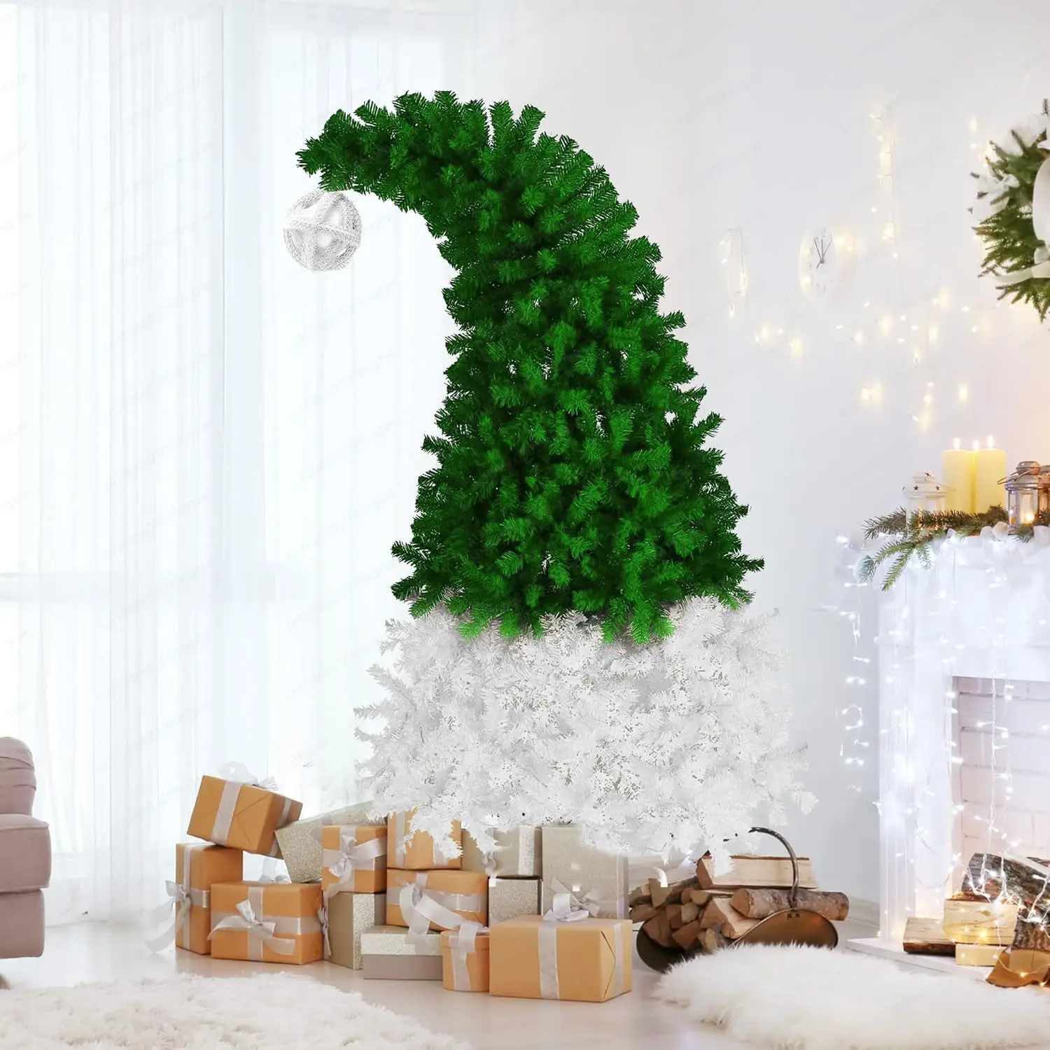Christmas decoration elbow Christmas tree gift box ornament Festive scene Living room New Year's venue decoration Floor tree
Christmas decoration elbow Christmas tree gift box ornament Festive scene Living room New Year's venue decoration Floor tree