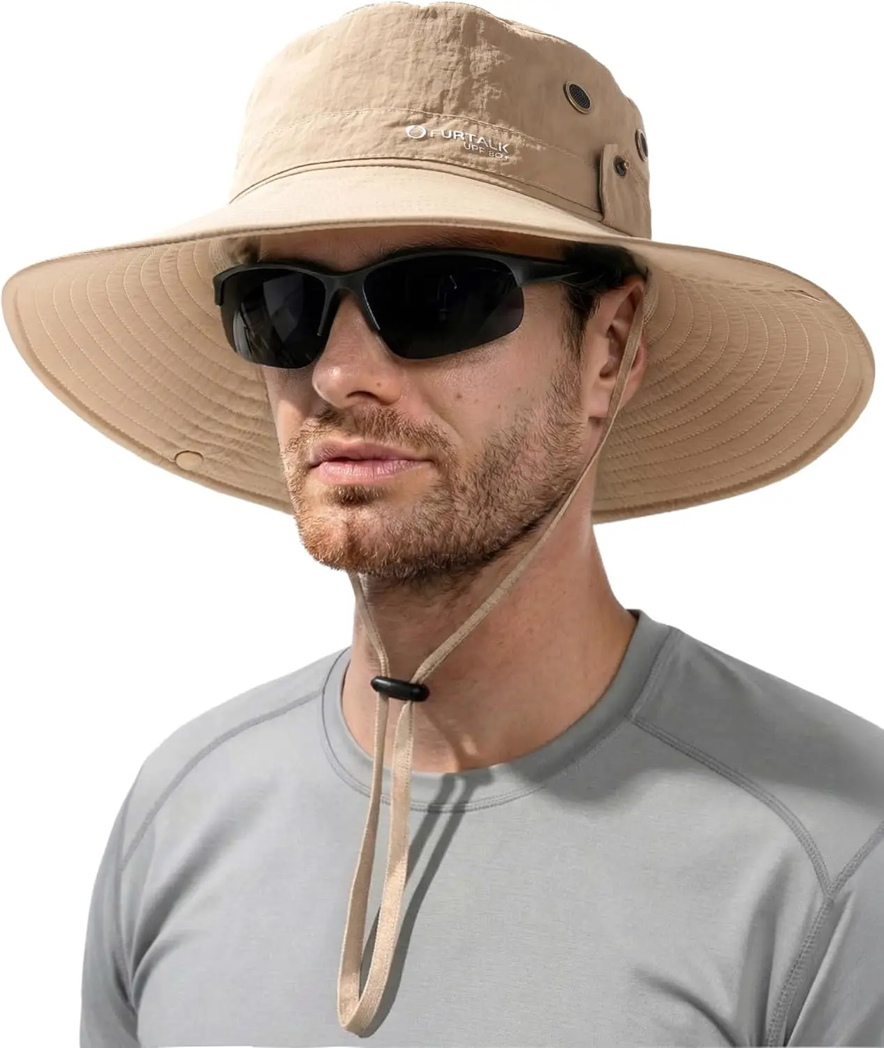 Men's Sun Hat UPF 80+ Foldable Wide Brim for Fishing Hiking Beach Summer Outdoor
Men's Sun Hat UPF 80+ Foldable Wide Brim for Fishing Hiking Beach Summer Outdoor