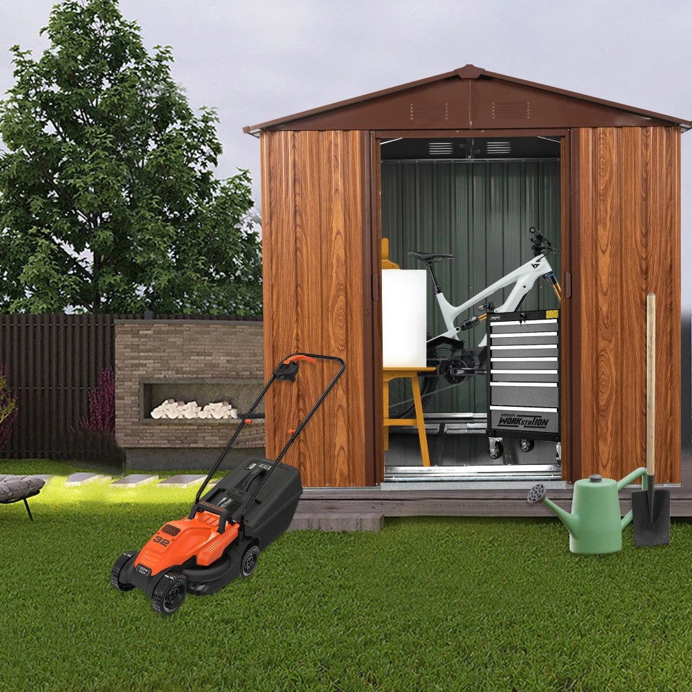 6ft X 6ft Outdoor Metal Storage Shed with Metal Foundation ,With Window, Garden Storage,outdoor Storage,outdoor Shed
6ft X 6ft Outdoor Metal Storage Shed with Metal Foundation ,With Window, Garden Storage,outdoor Storage,outdoor Shed