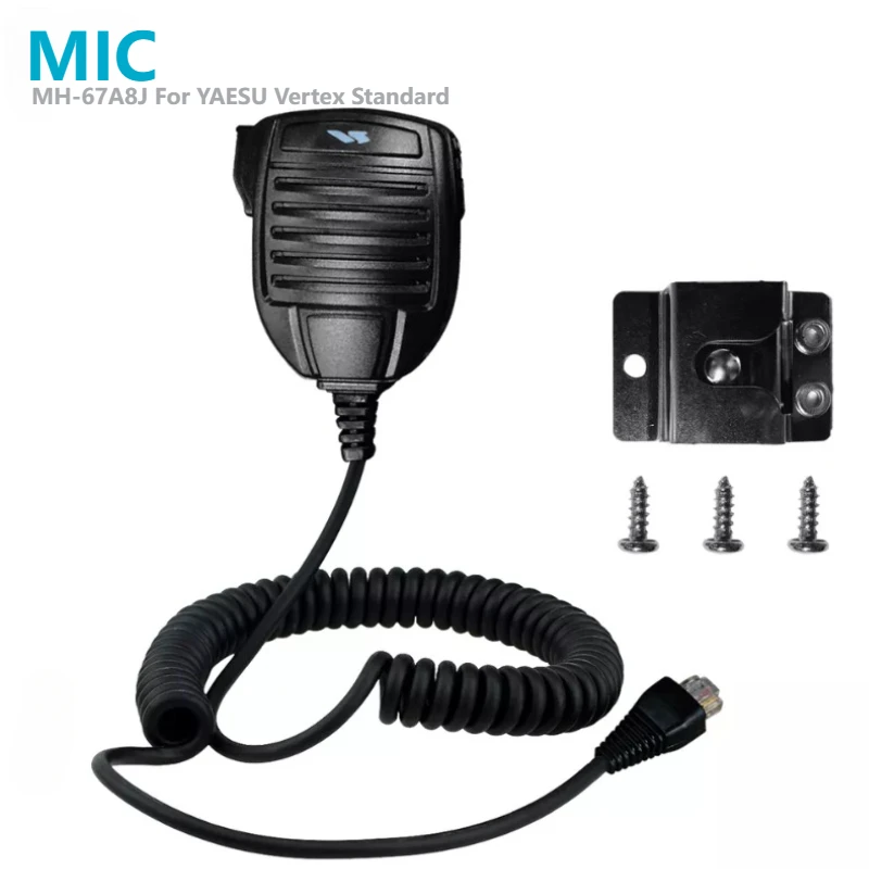 MH-67A8J 8Pin Hand Speaker Mic Microphone For YAESU FT-2400 Vertex Standard VX-2100 VX-2200 VX-3200 VX-2108 VXD-7200 Radio
MH-67A8J 8Pin Hand Speaker Mic Microphone For YAESU FT-2400 Vertex Standard VX-2100 VX-2200 VX-3200 VX-2108 VXD-7200 Radio