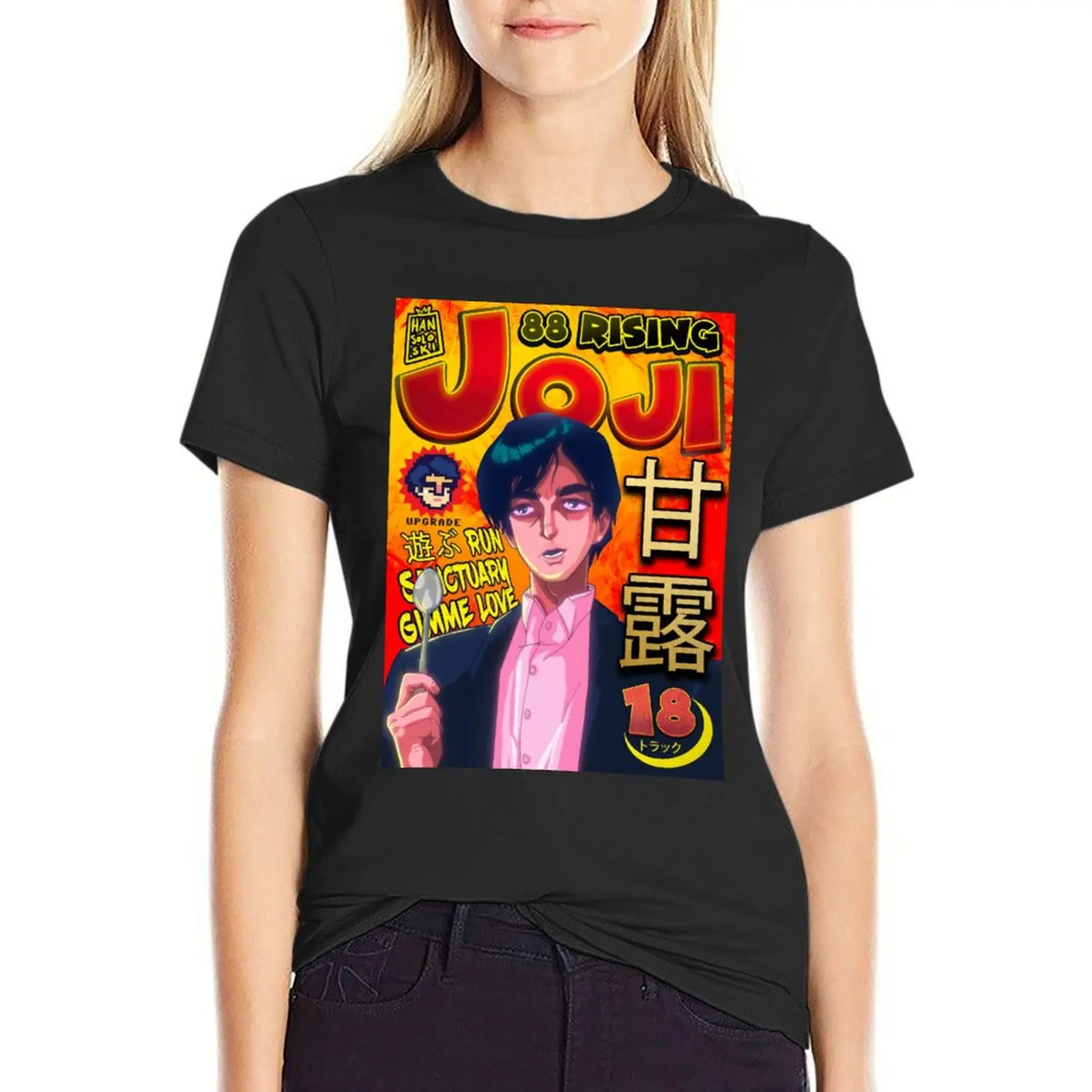 Joji Manga Cover T-Shirt vintage clothes customs design your own hippie clothes Woman fashion
Joji Manga Cover T-Shirt vintage clothes customs design your own hippie clothes Woman fashion