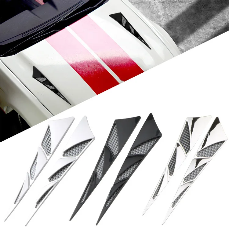 Automobile modified air outlet fender, General Motors mudguard, shark gill false air outlet, shark gill air outlet
Automobile modified air outlet fender, General Motors mudguard, shark gill false air outlet, shark gill air outlet