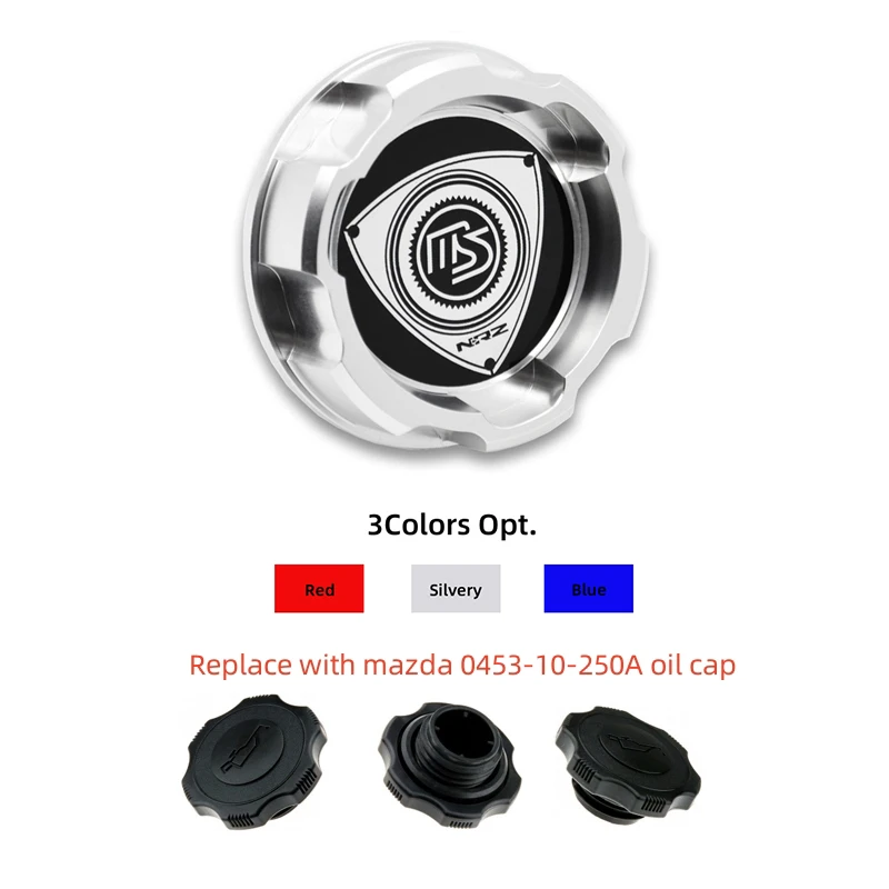 Aluminum ENGINE Oil Cap For MAZDASPEED RACING RX8 RX7 MIATA MAZDA PROTEGE 626 323 MX3 BP 13B OIL FILLER CAP JDM
Aluminum ENGINE Oil Cap For MAZDASPEED RACING RX8 RX7 MIATA MAZDA PROTEGE 626 323 MX3 BP 13B OIL FILLER CAP JDM