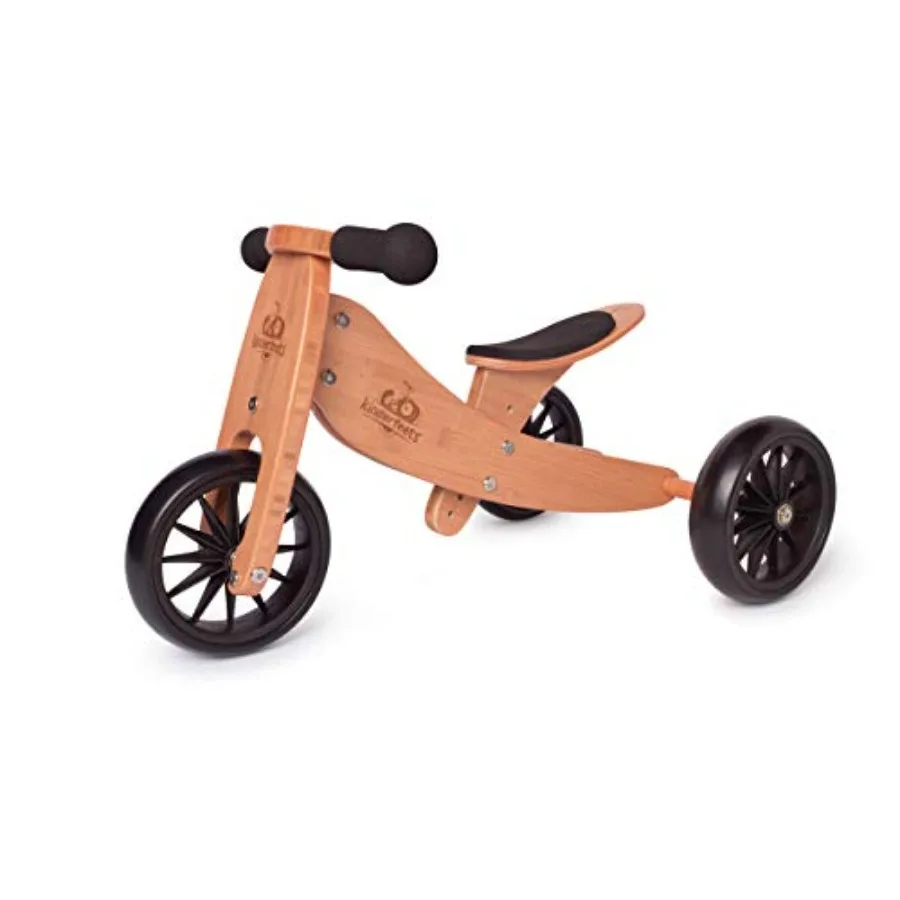 Tiny Tot 2-in-1 Wooden Balance Bike and Tricycle - Adjustable Seat, Puncture Proof Tires, Pedal-Free Training Bicycle Riding To
Tiny Tot 2-in-1 Wooden Balance Bike and Tricycle - Adjustable Seat, Puncture Proof Tires, Pedal-Free Training Bicycle Riding To