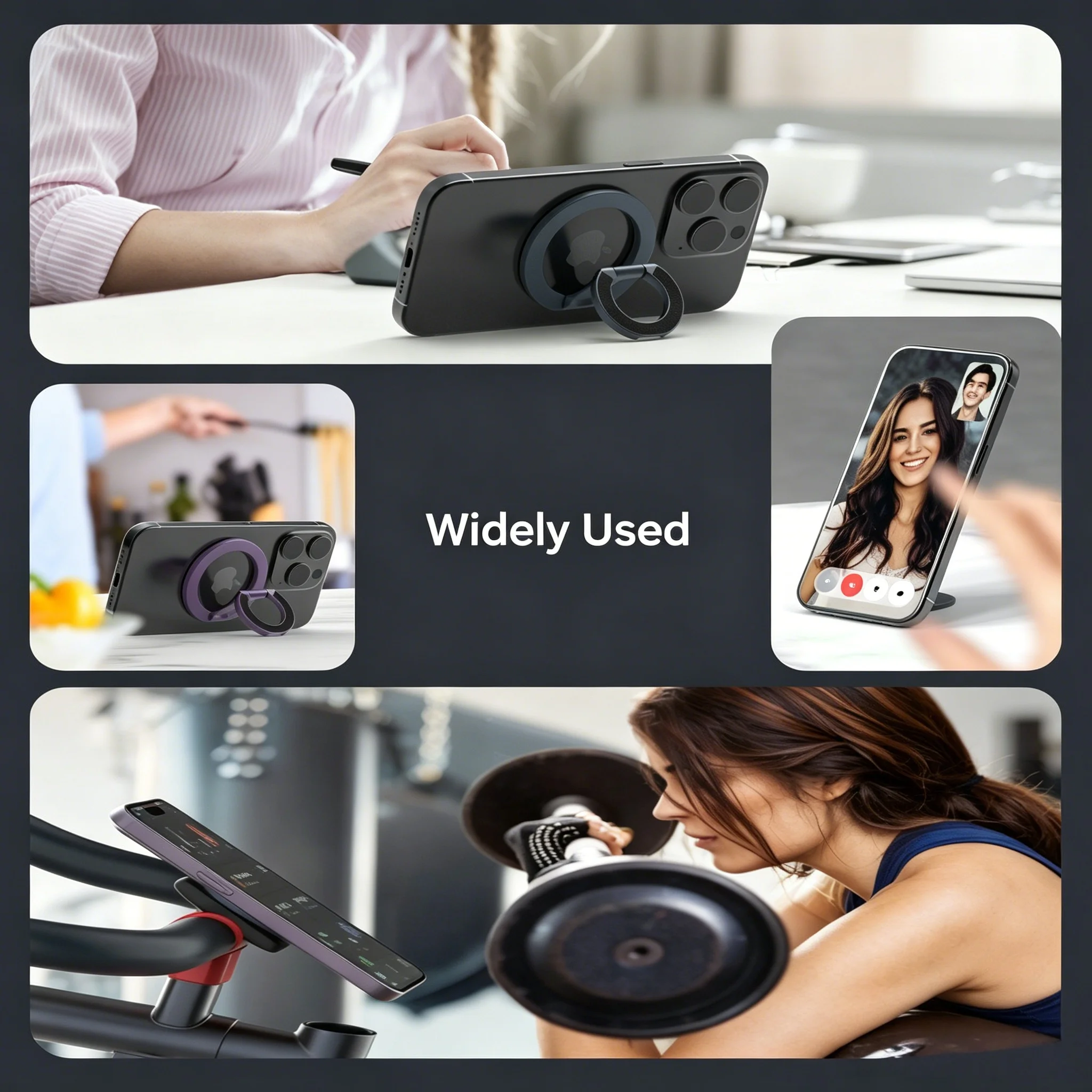 2026 New Magnetic Phone Ring Holder 360° Rotation Foldable Stand Double Sided Strong Magnet For Magsafe iPhone Samsung Holder
2026 New Magnetic Phone Ring Holder 360° Rotation Foldable Stand Double Sided Strong Magnet For Magsafe iPhone Samsung Holder