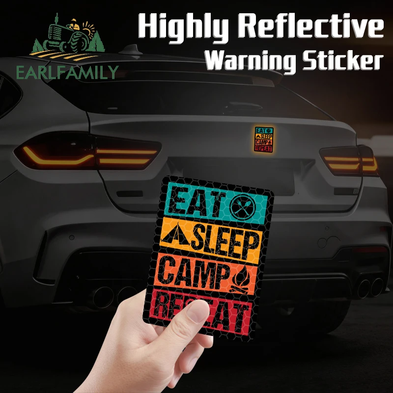 EARLFAMILY Hiking Camping Car Reflective Stickers Motorcycle Windshield Helmet Trunk Vinyl Decal Scratch-Proof Vinyl Car Wrap
EARLFAMILY Hiking Camping Car Reflective Stickers Motorcycle Windshield Helmet Trunk Vinyl Decal Scratch-Proof Vinyl Car Wrap