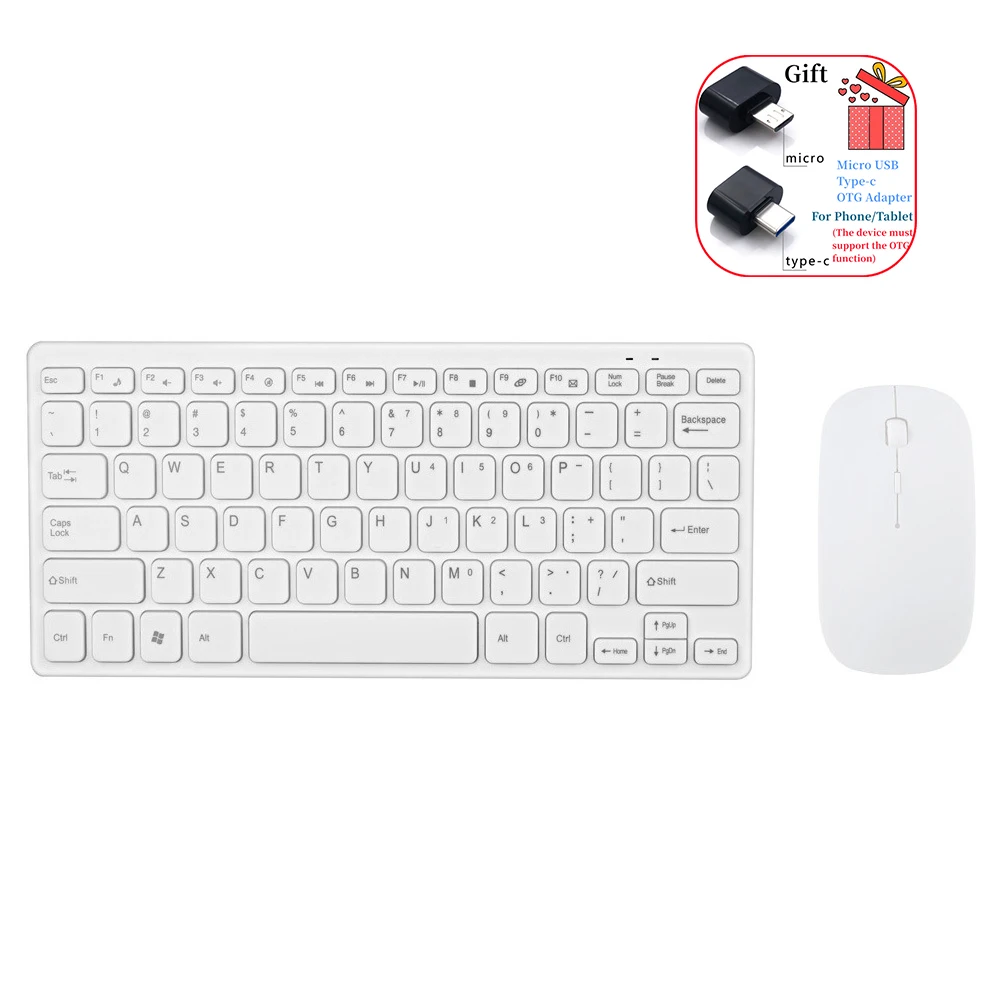 2.4G Wireless Mini Keyboard and Mouse Combo Multimedia Korean Russian Spanish Keyboard Mouse Set Kit With Keyboard Covers
2.4G Wireless Mini Keyboard and Mouse Combo Multimedia Korean Russian Spanish Keyboard Mouse Set Kit With Keyboard Covers