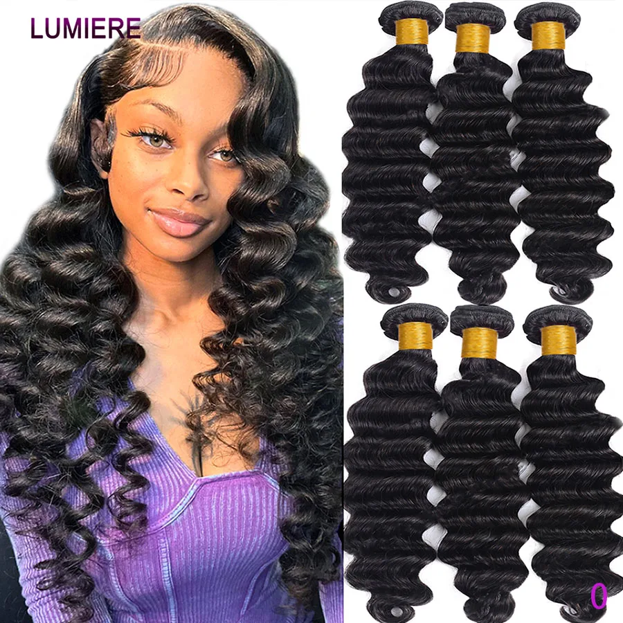 30 Inch Loose Deep Water Curly 100% Human Hair Bundles Raw Hair Extensions Brazilian Natural Black 3 4 Bundle Deals Unprocessed
30 Inch Loose Deep Water Curly 100% Human Hair Bundles Raw Hair Extensions Brazilian Natural Black 3 4 Bundle Deals Unprocessed