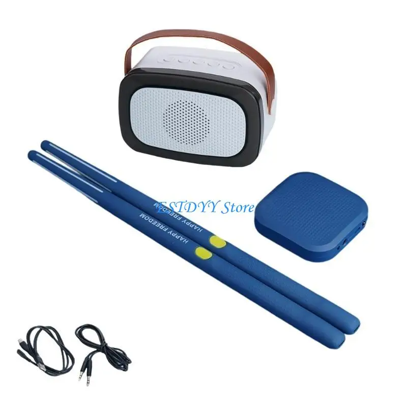 G6DE Portable Pocket Drum Electric Air Drum Set Gift for Children Friend Lovers
G6DE Portable Pocket Drum Electric Air Drum Set Gift for Children Friend Lovers