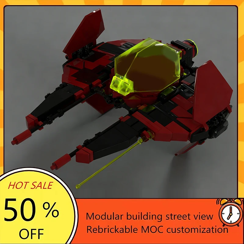 Набор из 216 деталей: популярная модель космического корабля из фильма «Звездные войны», модульный конструктор MOC, технологичный подарок, праздничный набор для сборки, детская игрушка
Набор из 216 деталей: популярная модель космического корабля из фильма «Звездные войны», модульный конструктор MOC, технологичный подарок, праздничный набор для сборки, детская игрушка