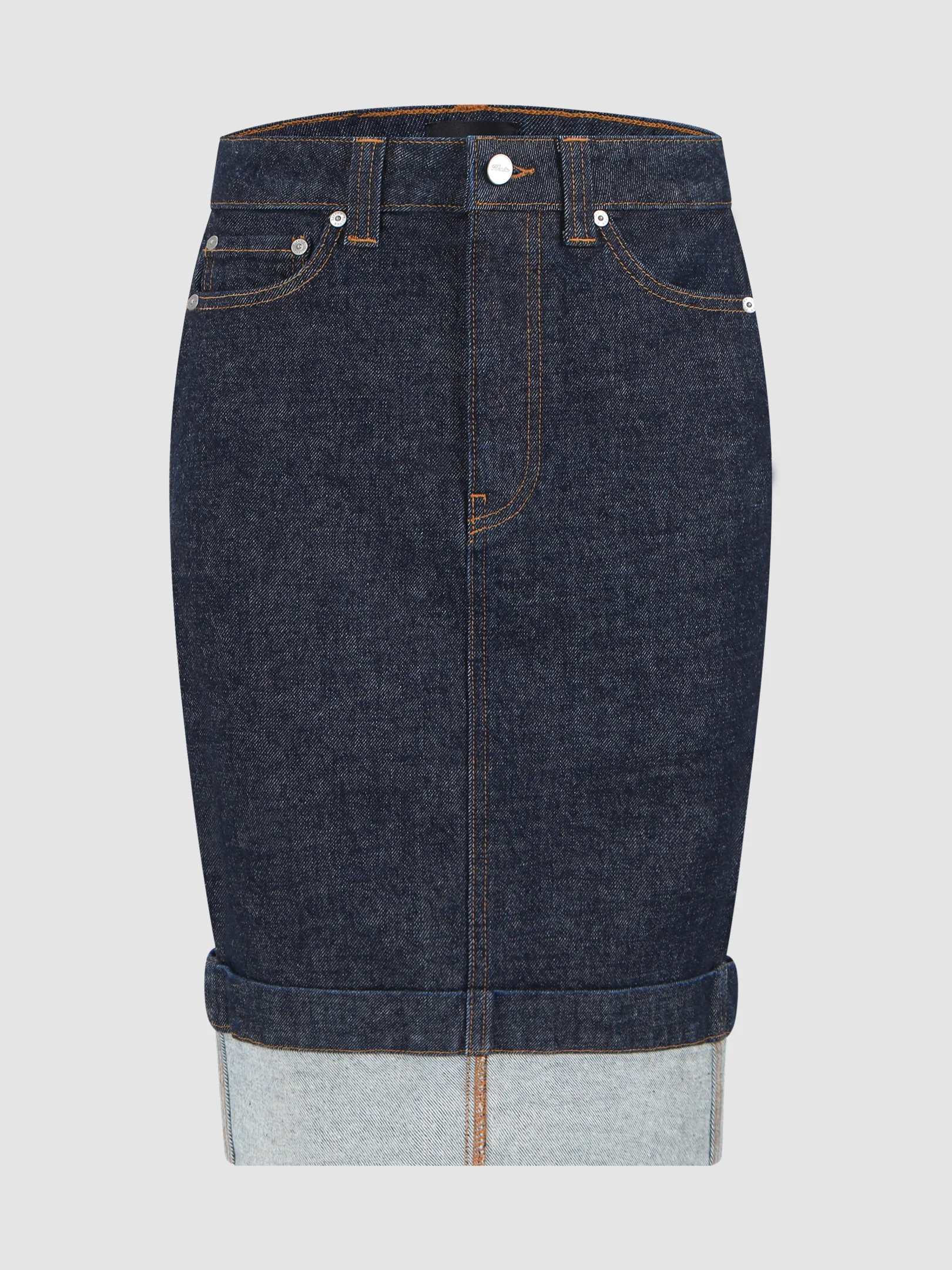 Low Waist Denim Half Skirt Color Block Asymmetrical Hemline Slimming Casual Fashionable Women's Pencil Skirt Spring Season
Low Waist Denim Half Skirt Color Block Asymmetrical Hemline Slimming Casual Fashionable Women's Pencil Skirt Spring Season
