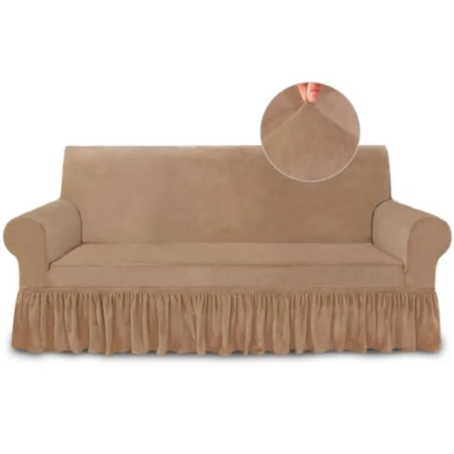 Sofa Cover Super Soft 1-Piece Sofa Slipcover for Sofas Stretch Universal Spandex Couch Covers for Living Room Easy Fit Washable
Sofa Cover Super Soft 1-Piece Sofa Slipcover for Sofas Stretch Universal Spandex Couch Covers for Living Room Easy Fit Washable
