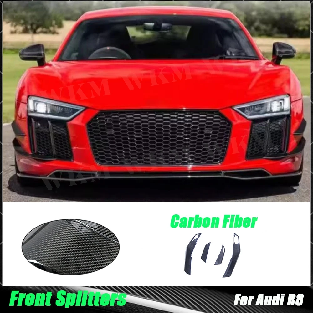 Real Carbon Fiber Front Air Vent Side Fender Knife Splitter Bumper Spoiler Trim For Audi R8 V8 V10 2016-2018 Car Styling FRP
Real Carbon Fiber Front Air Vent Side Fender Knife Splitter Bumper Spoiler Trim For Audi R8 V8 V10 2016-2018 Car Styling FRP