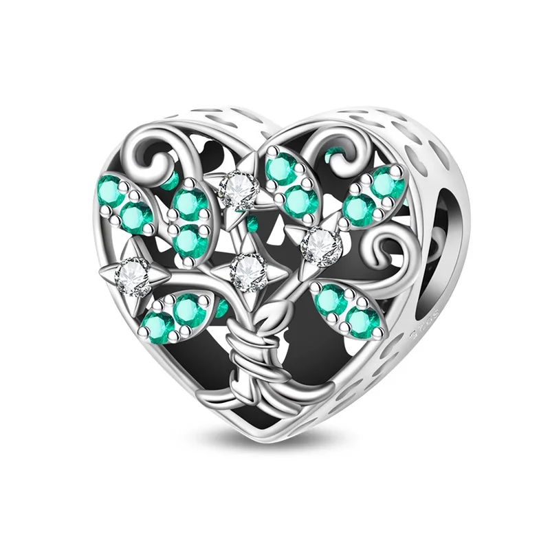 925 Sterling Silver Green Tree Of Life Charms Bead Fit Original Bracelet DIY Women Blessing Lucky Anniversary Birthday Jewelry G
925 Sterling Silver Green Tree Of Life Charms Bead Fit Original Bracelet DIY Women Blessing Lucky Anniversary Birthday Jewelry G