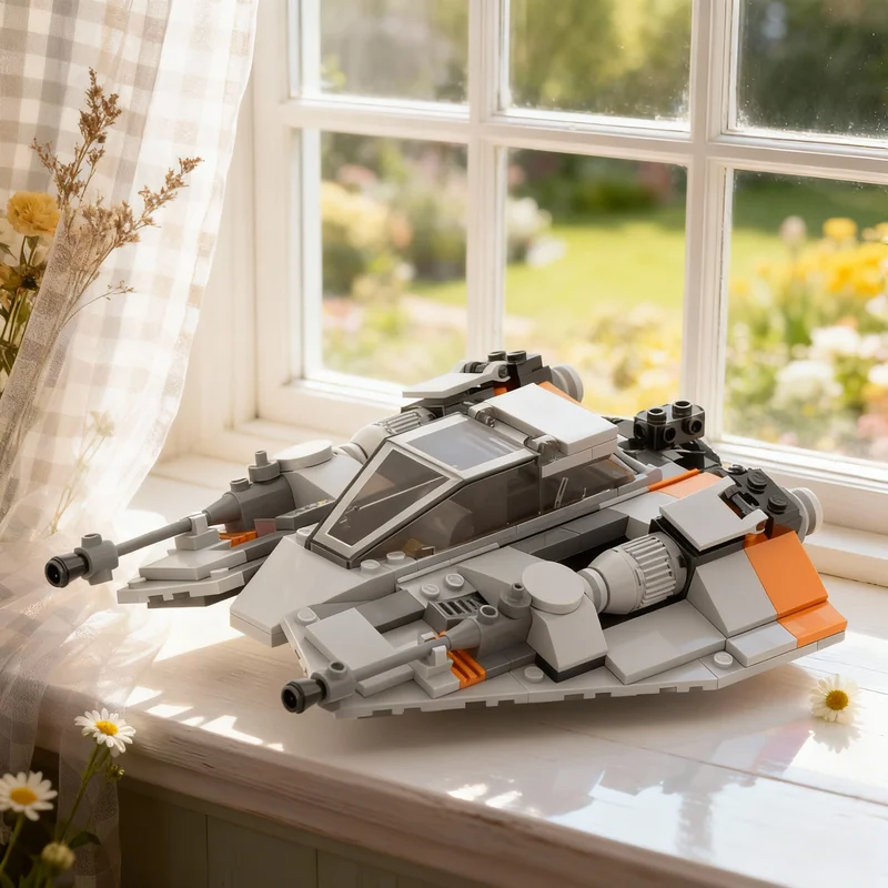 266pcs MOC T 47 Snowspeeder Star Battle Model Building Blocks Creative DIY Gift Display Decor Assemble Premium Adult Kids Desk
266pcs MOC T 47 Snowspeeder Star Battle Model Building Blocks Creative DIY Gift Display Decor Assemble Premium Adult Kids Desk