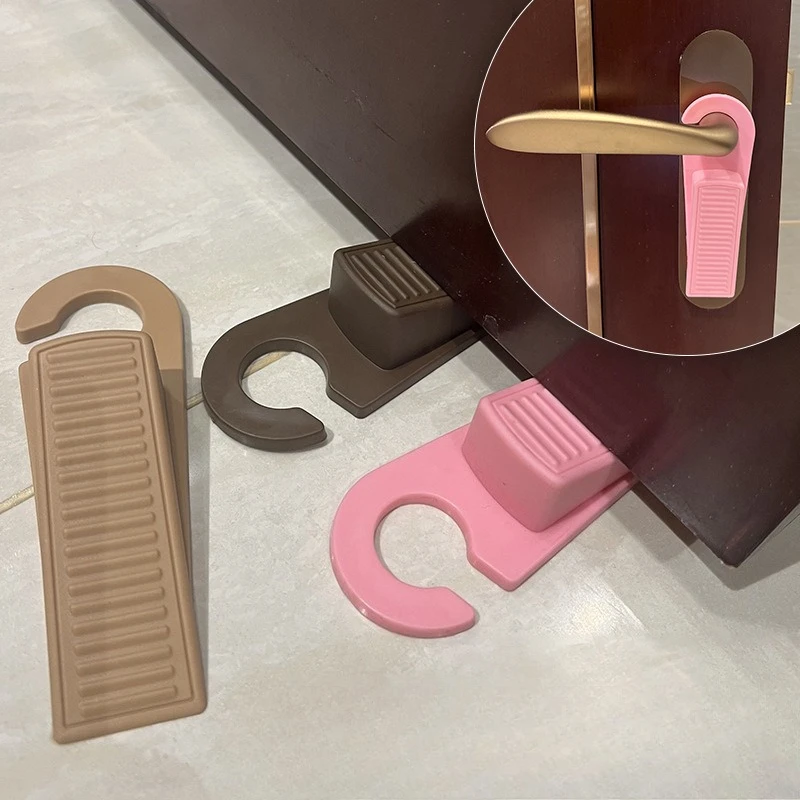 1 Piece Silicone Door Stops - Windproof Crash Wedge for Home/Office, Security Floor Protectors and Back Door Blockers 
1 Piece Silicone Door Stops - Windproof Crash Wedge for Home/Office, Security Floor Protectors and Back Door Blockers
