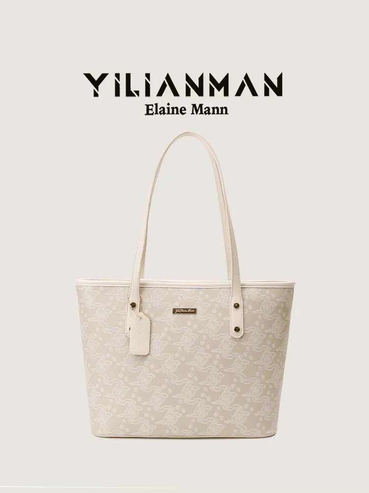 Elegant Chinese Style Floral Print Tote Bag Large Capacity Women's Shoulder Handbag Commuter Bag by Ilaman Fashion Brand
Elegant Chinese Style Floral Print Tote Bag Large Capacity Women's Shoulder Handbag Commuter Bag by Ilaman Fashion Brand