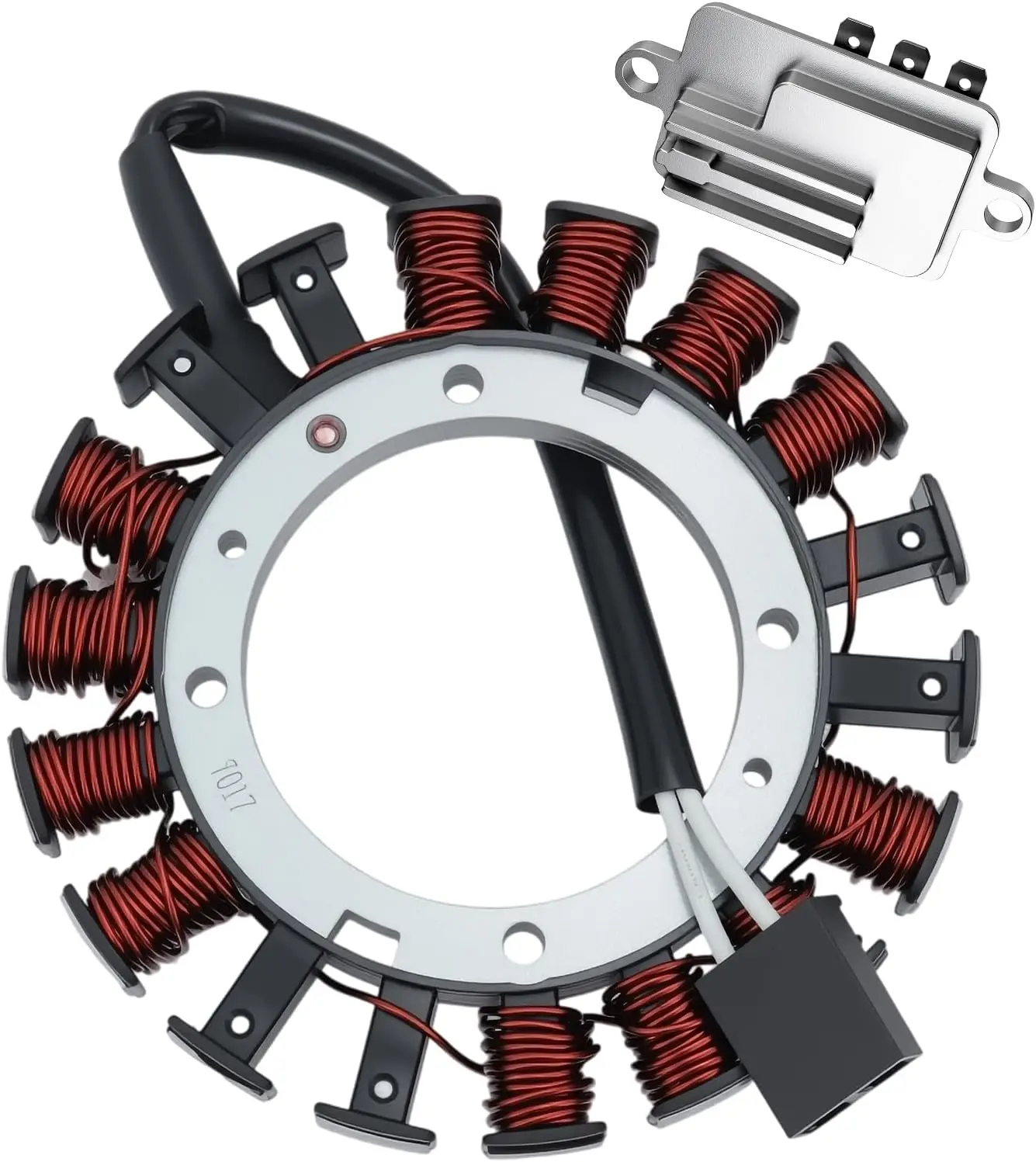 59031-7017 Ignition Coil Stator Fit for Kawasaki FR541V FR600V FR651V FS600V FS651V FS691V FR FS FX Engine with 21066-7017 Volta
59031-7017 Ignition Coil Stator Fit for Kawasaki FR541V FR600V FR651V FS600V FS651V FS691V FR FS FX Engine with 21066-7017 Volta
