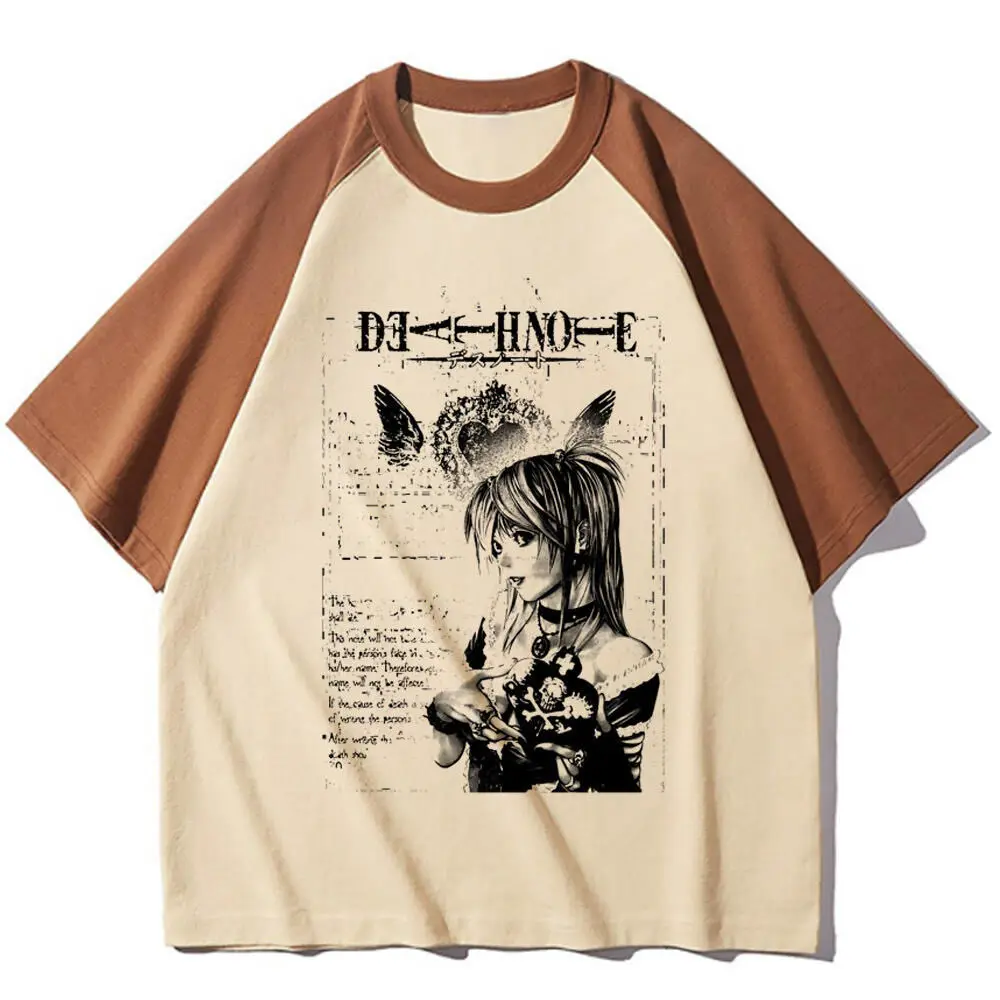 Death Note t-shirt women 80s hip hop Retro korean clothes aesthetic Punk top tees Grunge anime aesthetic 80s
Death Note t-shirt women 80s hip hop Retro korean clothes aesthetic Punk top tees Grunge anime aesthetic 80s