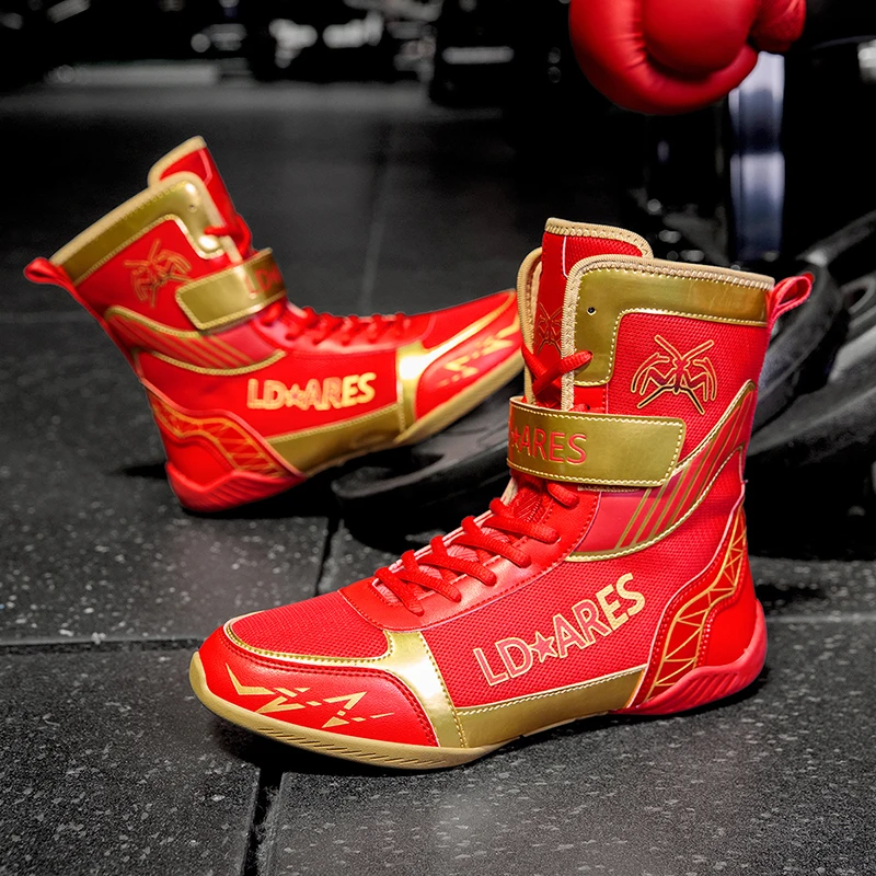 Men New Wrestling Shoes Top Quality Combat Athletic Training Fitness Male Lightweight Outdoor Sneakers Professional Boxing Shoes
Men New Wrestling Shoes Top Quality Combat Athletic Training Fitness Male Lightweight Outdoor Sneakers Professional Boxing Shoes