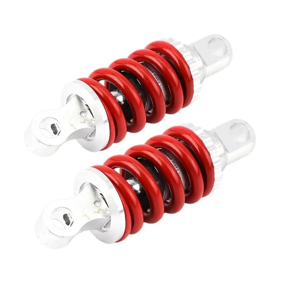 Pair Of 100mm Red Rear Shock Absorbers For 49cc Pocket Bikes, Scooters, ATVs And Folding Motorcycles
Pair Of 100mm Red Rear Shock Absorbers For 49cc Pocket Bikes, Scooters, ATVs And Folding Motorcycles