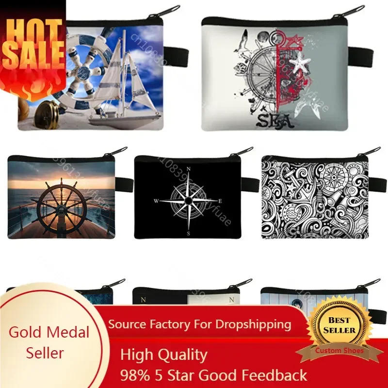 My Boat My Rules Print Coin Purse Navigation Compass rudder Money Coin Bag Captain Earphone Card Holder Guide Pilot Small Wallet
My Boat My Rules Print Coin Purse Navigation Compass rudder Money Coin Bag Captain Earphone Card Holder Guide Pilot Small Wallet