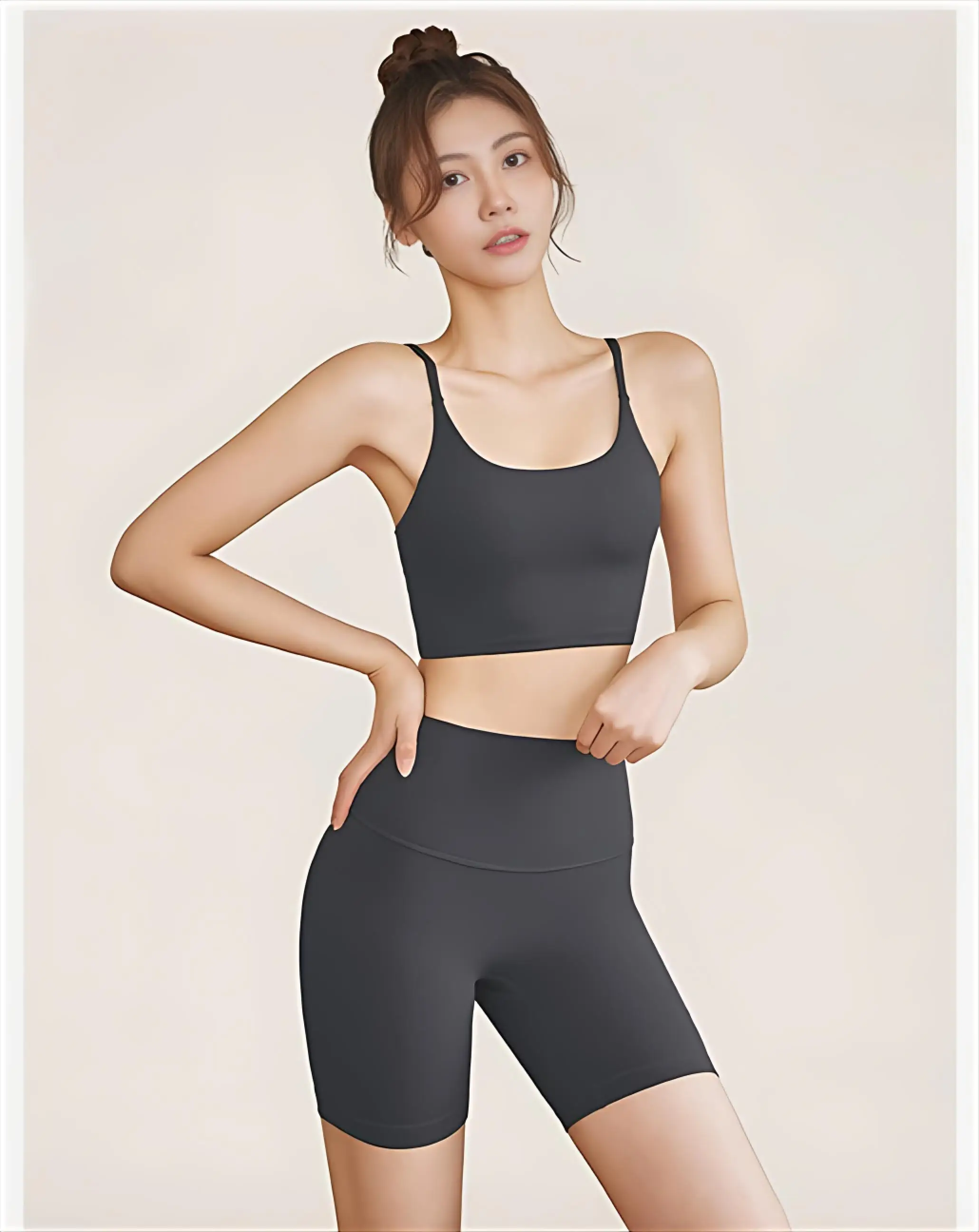 Шорты для йоги, удобные женские шорты для тренировок в тренажерном зале, базовый подъем для бега, эластичная спортивная ткань с карманами и принтом, бесшовные детали
Шорты для йоги, удобные женские шорты для тренировок в тренажерном зале, базовый подъем для бега, эластичная спортивная ткань с карманами и принтом, бесшовные детали