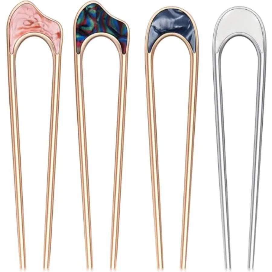 Limited-time offer 4 Pieces U Shaped Hair Fork Vintage Metal Hair Pin Stick Elegant Headdress Accessory for Woman Girl U Gold a
Limited-time offer 4 Pieces U Shaped Hair Fork Vintage Metal Hair Pin Stick Elegant Headdress Accessory for Woman Girl U Gold a