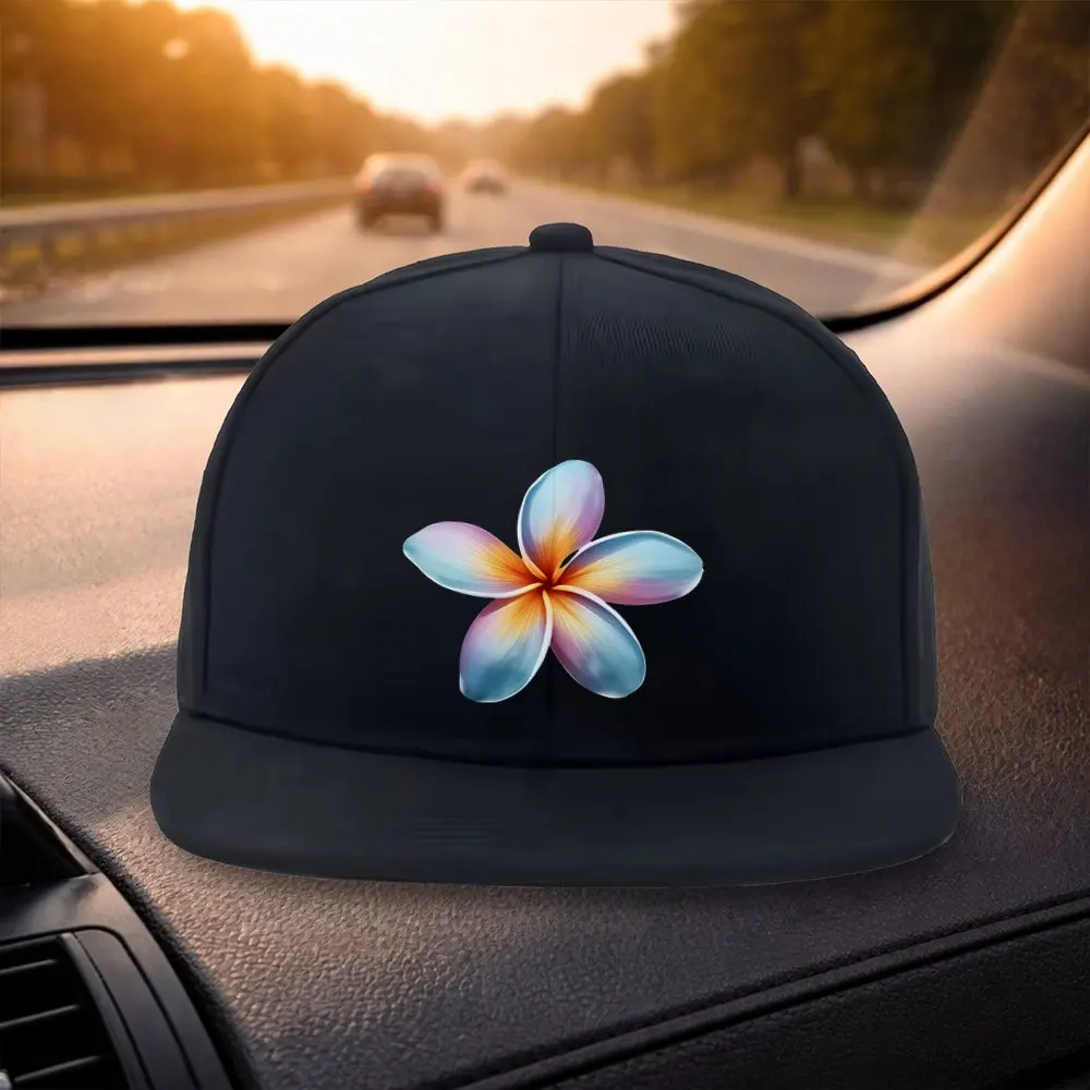 Unisex Classic Flat Brim Baseball Cap Stylish Colorful Plumeria Design Black Casual Hat Suitable for Outdoor Activities Outd
Unisex Classic Flat Brim Baseball Cap Stylish Colorful Plumeria Design Black Casual Hat Suitable for Outdoor Activities Outd