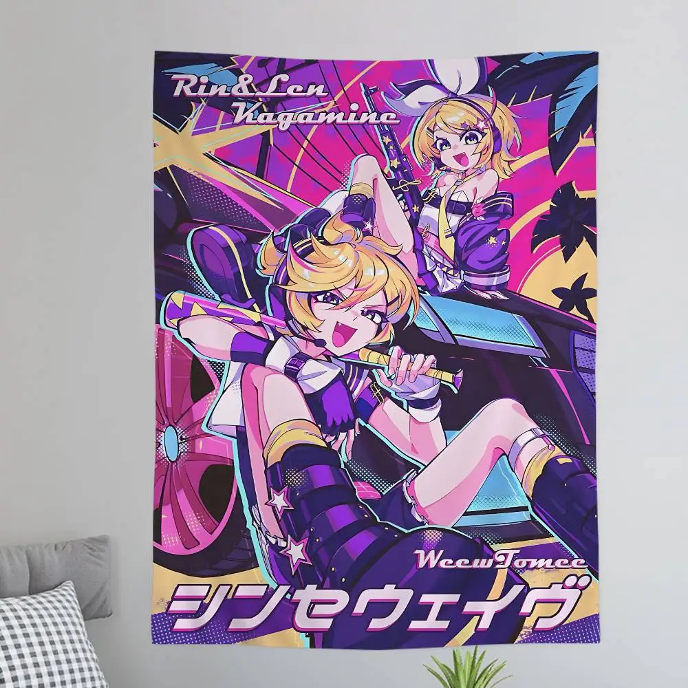 Vocaloid Kagamine Rin Len Hanging Bohemian Tapestry Bohemian Wall Tapestries Mandala Kawaii Room Decor
Vocaloid Kagamine Rin Len Hanging Bohemian Tapestry Bohemian Wall Tapestries Mandala Kawaii Room Decor