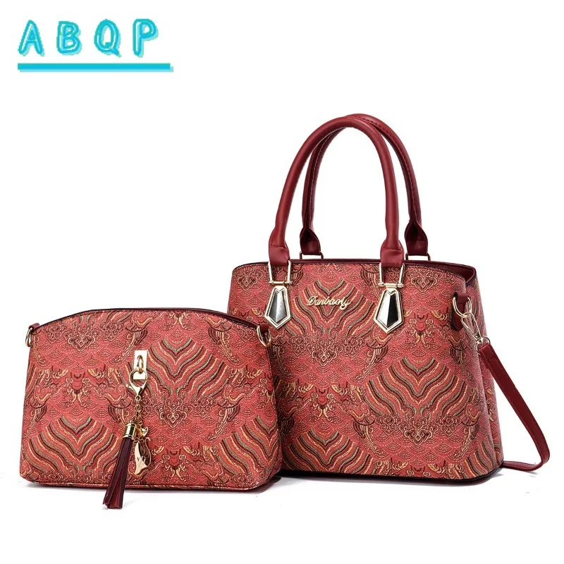 Women's Handbags Luxury Brand Personalized Fashion Women's Shoulder Crossbody Bag 2-piece Set Casual Women's Bag High Quality
Women's Handbags Luxury Brand Personalized Fashion Women's Shoulder Crossbody Bag 2-piece Set Casual Women's Bag High Quality