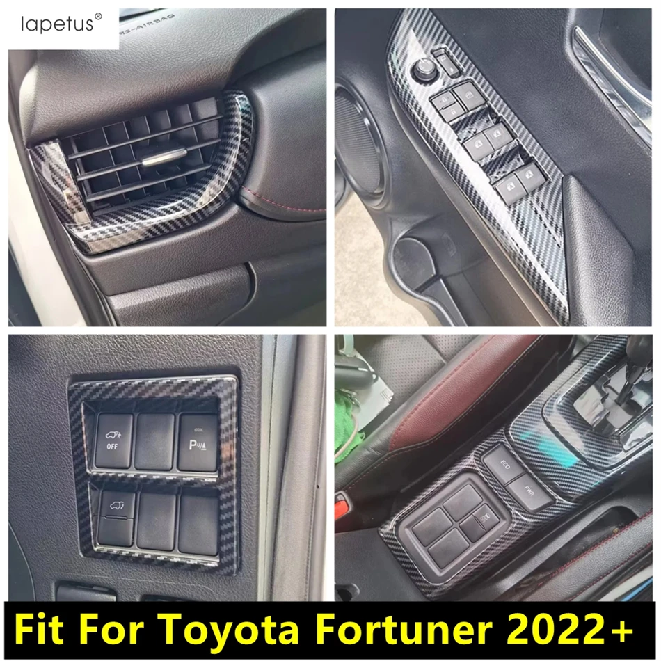 Head Light Lamp / Gear Shift Panel / Window Lift / Side Air AC Vent Cover Trim Accessories For Toyota Fortuner 2022 2023 2024
Head Light Lamp / Gear Shift Panel / Window Lift / Side Air AC Vent Cover Trim Accessories For Toyota Fortuner 2022 2023 2024