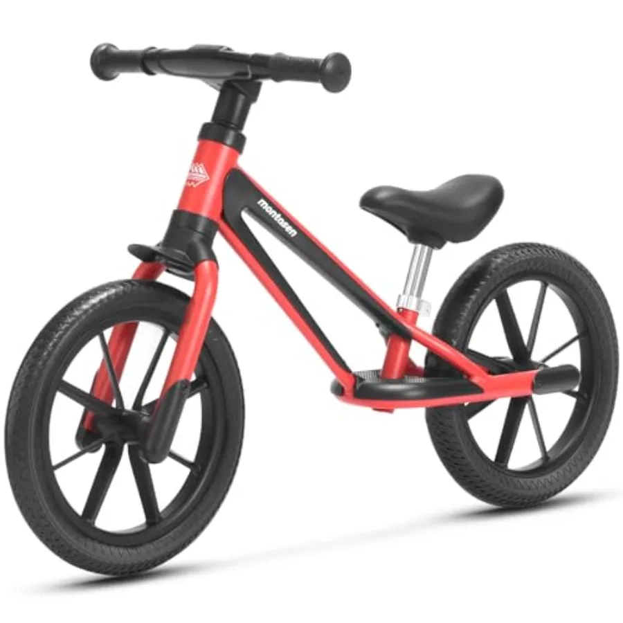 Balance Bike for 2 3 4 5 Year Olds: Lightweight Toddler Training Bike with No-Pedal Double Frame and Adjustable Seat Safe Desig
Balance Bike for 2 3 4 5 Year Olds: Lightweight Toddler Training Bike with No-Pedal Double Frame and Adjustable Seat Safe Desig