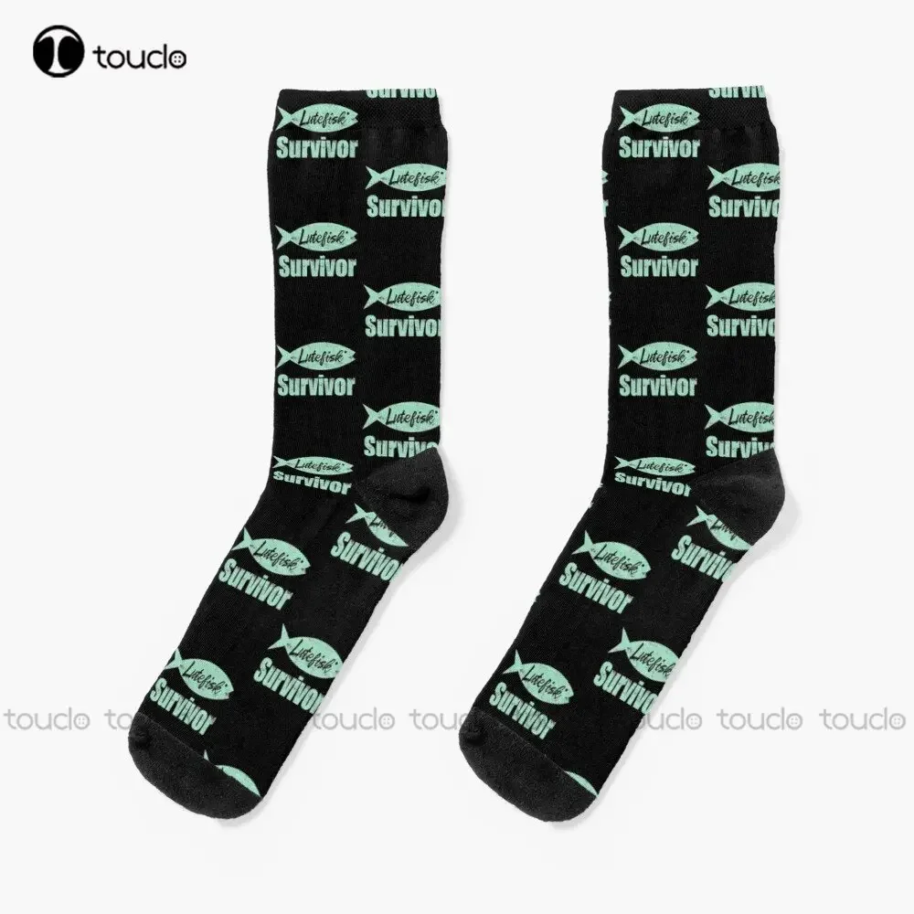Lutefisk Survivor Funny Scandinavian Fishing Socks Womens Boot Socks Personalized Custom Unisex Adult Teen Youth Socks Cartoon
Lutefisk Survivor Funny Scandinavian Fishing Socks Womens Boot Socks Personalized Custom Unisex Adult Teen Youth Socks Cartoon
