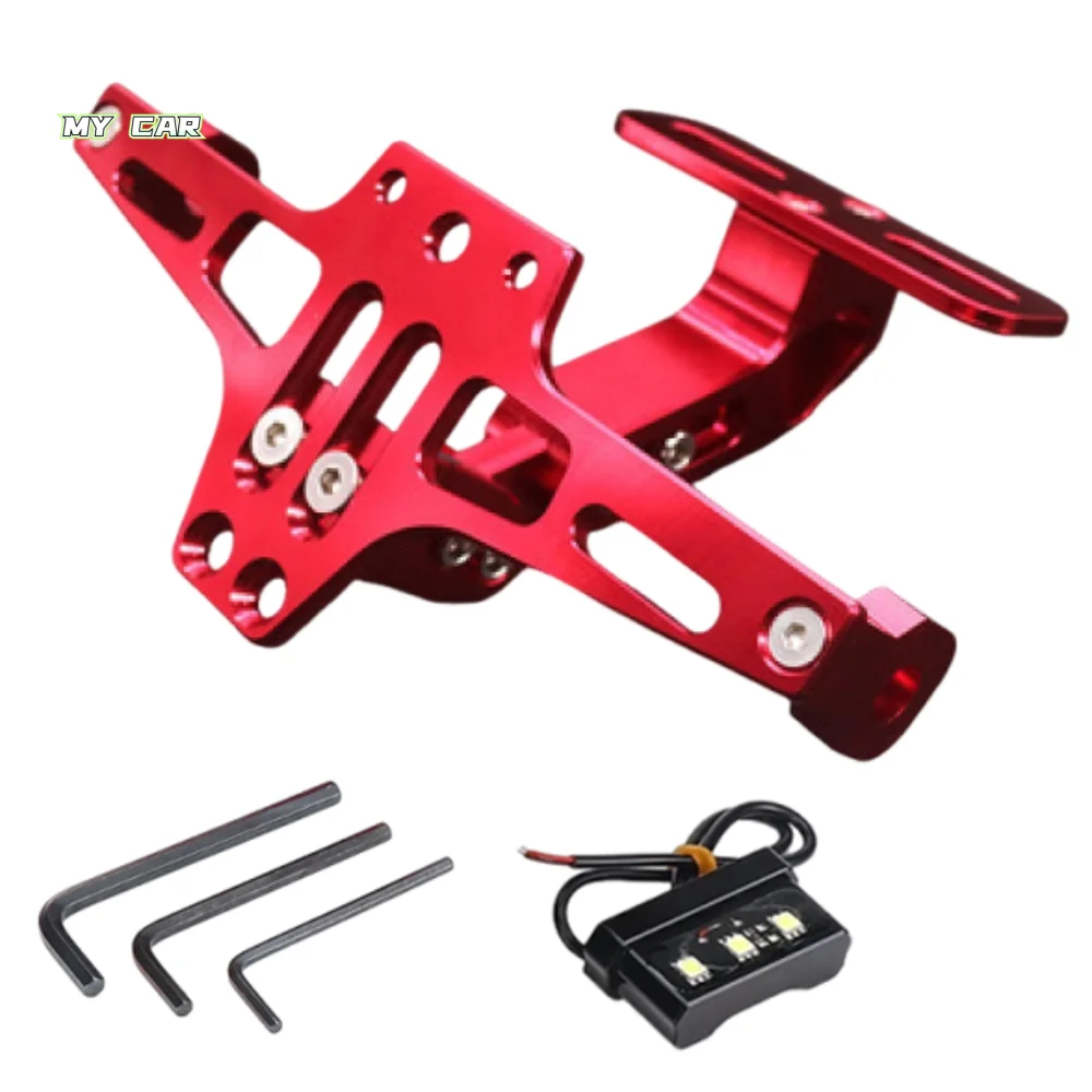 Крепление заднего номерного знака мотоцикла из алюминиевого сплава, универсальный антикоррозийный держатель номерного знака, износостойкий
Крепление заднего номерного знака мотоцикла из алюминиевого сплава, универсальный антикоррозийный держатель номерного знака, износостойкий