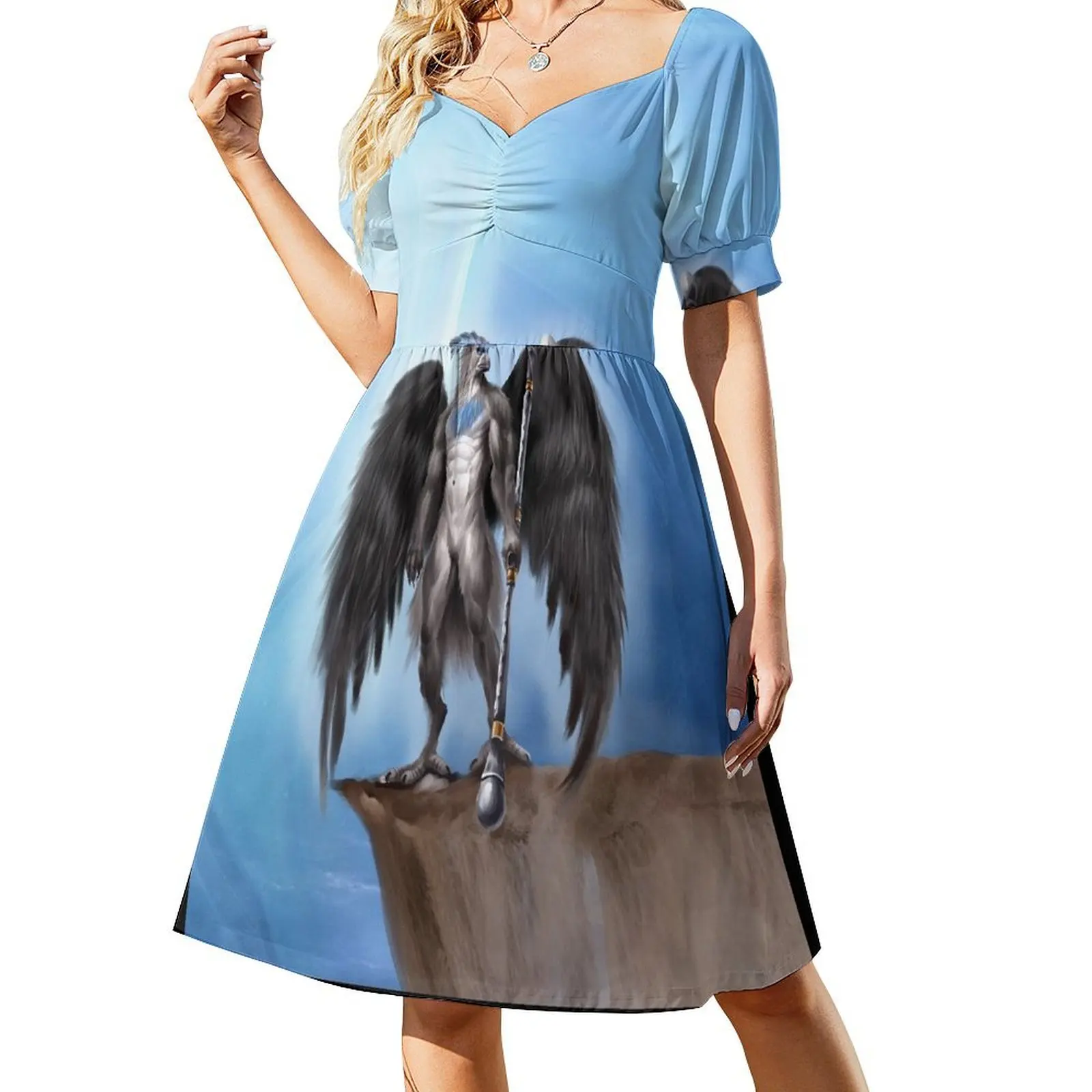 Exarch Graith Short-Sleeved Dress party dress women elegant luxury Woman fashion dresses korean style
Exarch Graith Short-Sleeved Dress party dress women elegant luxury Woman fashion dresses korean style