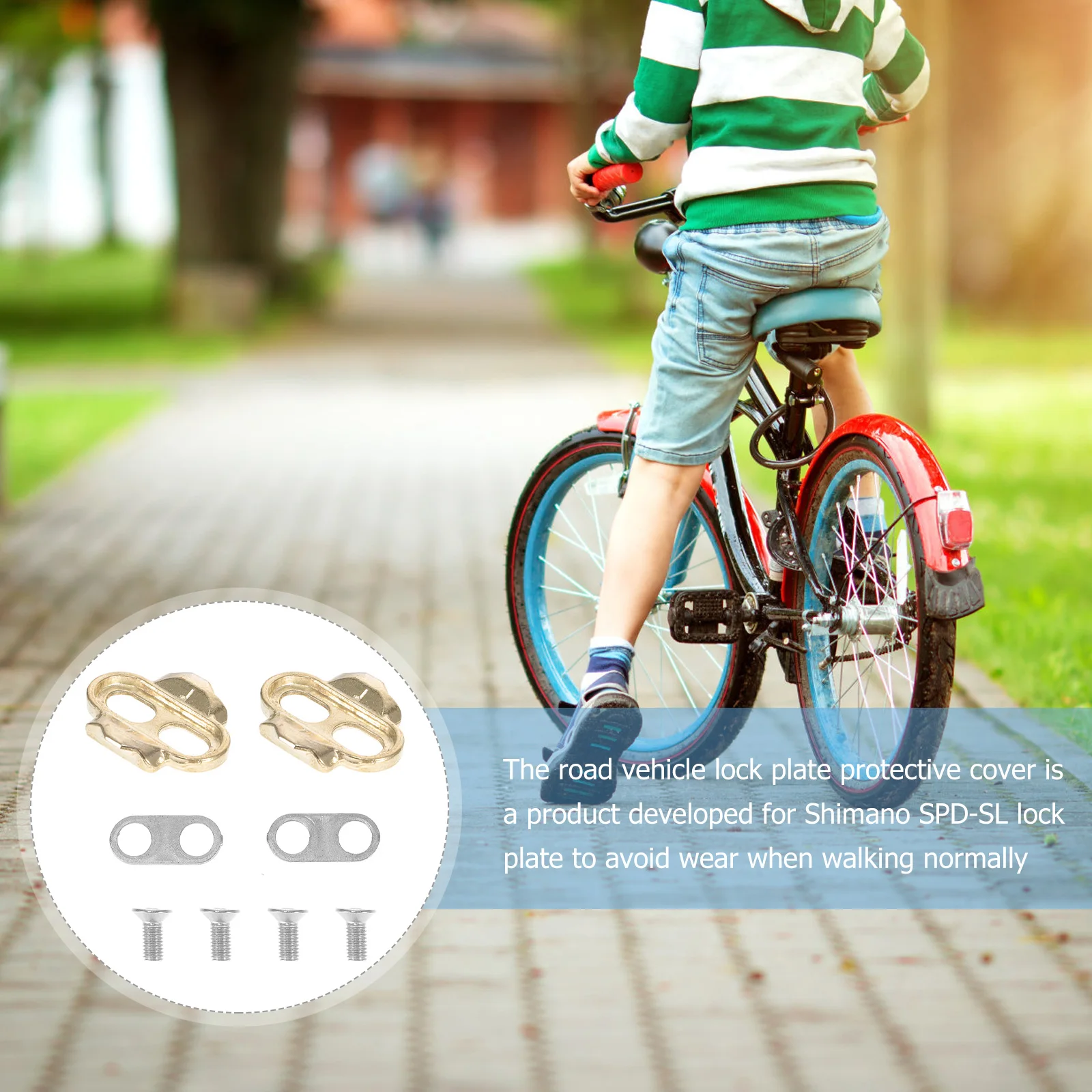 Accessories Foot Pedal Egg Beater Lock Piece Cleat Self-locking Bike Toe Cages for
Accessories Foot Pedal Egg Beater Lock Piece Cleat Self-locking Bike Toe Cages for