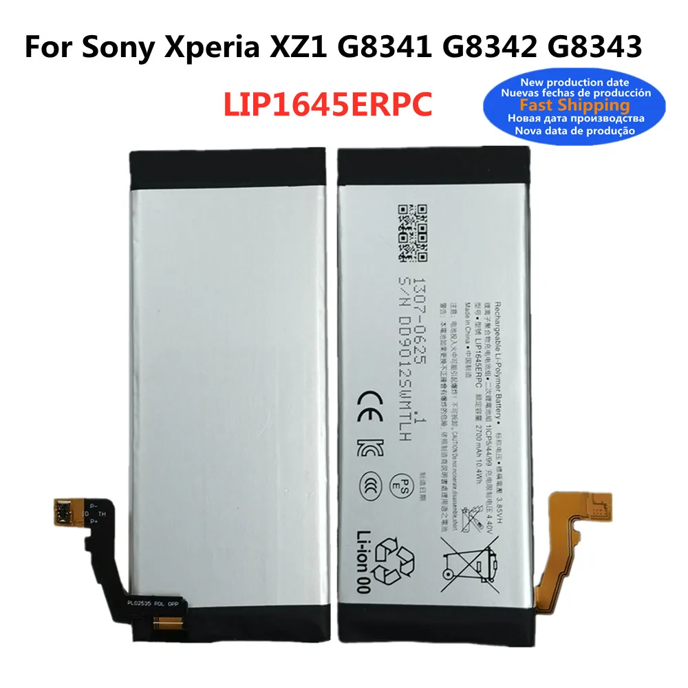 Новый аккумулятор LIP1645ERPC емкостью 2700 мАч для SONY Xperia XZ1 G8343 G8341 G8342, аккумуляторы для телефонов, быстрая доставка
Новый аккумулятор LIP1645ERPC емкостью 2700 мАч для SONY Xperia XZ1 G8343 G8341 G8342, аккумуляторы для телефонов, быстрая доставка