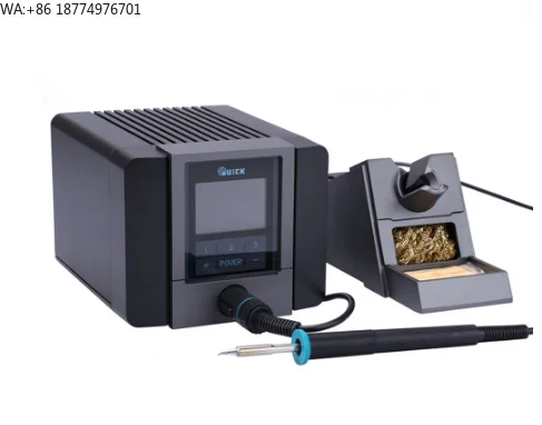 Паяльная станция QUICK TS1200a безсвинцовая с LED-дисплеем и паяльным наконечником для ремонта материнских плат телефонов
Паяльная станция QUICK TS1200a безсвинцовая с LED-дисплеем и паяльным наконечником для ремонта материнских плат телефонов