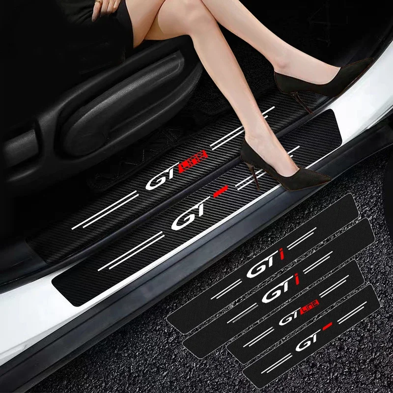 Car Door Threshold Plate Carbon Fiber Stickers For Peugeot GT GTi GT Line 508 5008 3008 208 2008 308 206 307 106 108 306 206 208
Car Door Threshold Plate Carbon Fiber Stickers For Peugeot GT GTi GT Line 508 5008 3008 208 2008 308 206 307 106 108 306 206 208