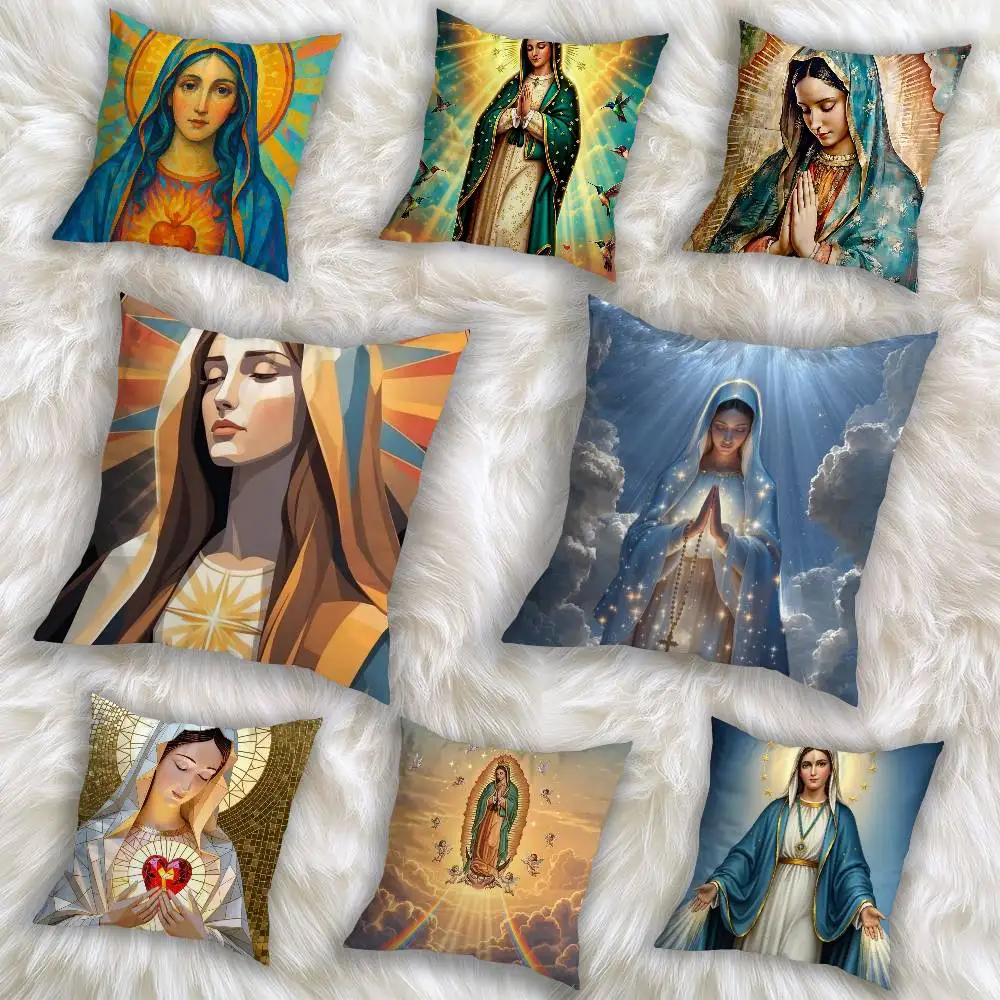 kind Guadalupe Virgin De ART Pillow Case Anti-dustmite Pillowcase Invisible zipper silky short plush Sofa cushion cover
kind Guadalupe Virgin De ART Pillow Case Anti-dustmite Pillowcase Invisible zipper silky short plush Sofa cushion cover