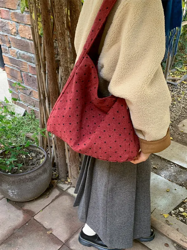 Красная холщовая сумка-тоут в горошек, женская, большая вместительная сумка для поездок на работу, на плечо, 2025, новая, повседневная, простая, стильная
Красная холщовая сумка-тоут в горошек, женская, большая вместительная сумка для поездок на работу, на плечо, 2025, новая, повседневная, простая, стильная