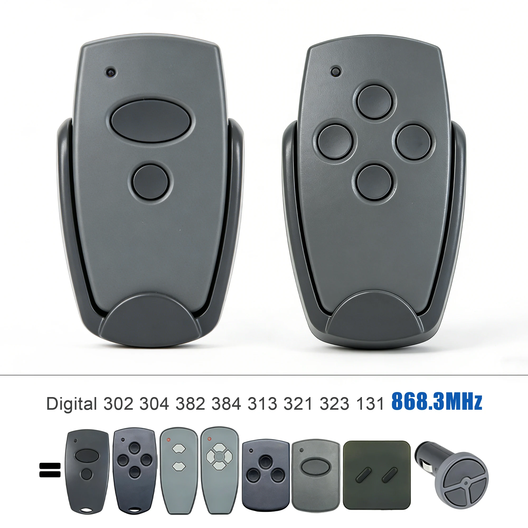 Gate Keyfob Hand Transmitter for 868MHz Digital D313 D321 D323 Command 131 Garage Door Opener
Gate Keyfob Hand Transmitter for 868MHz Digital D313 D321 D323 Command 131 Garage Door Opener