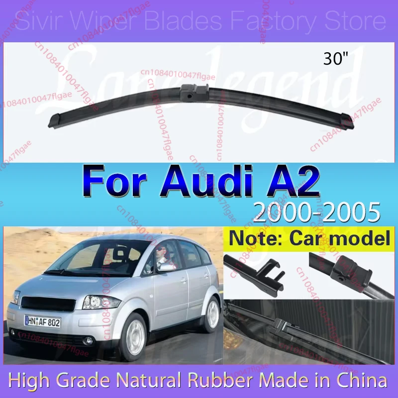 Car Wiper Blade Blades For Audi A2 2000 2001 2002 2003 2004 2005 30" Windshield Windscreen Clean Naturl Rubber Car Accessories
Car Wiper Blade Blades For Audi A2 2000 2001 2002 2003 2004 2005 30" Windshield Windscreen Clean Naturl Rubber Car Accessories