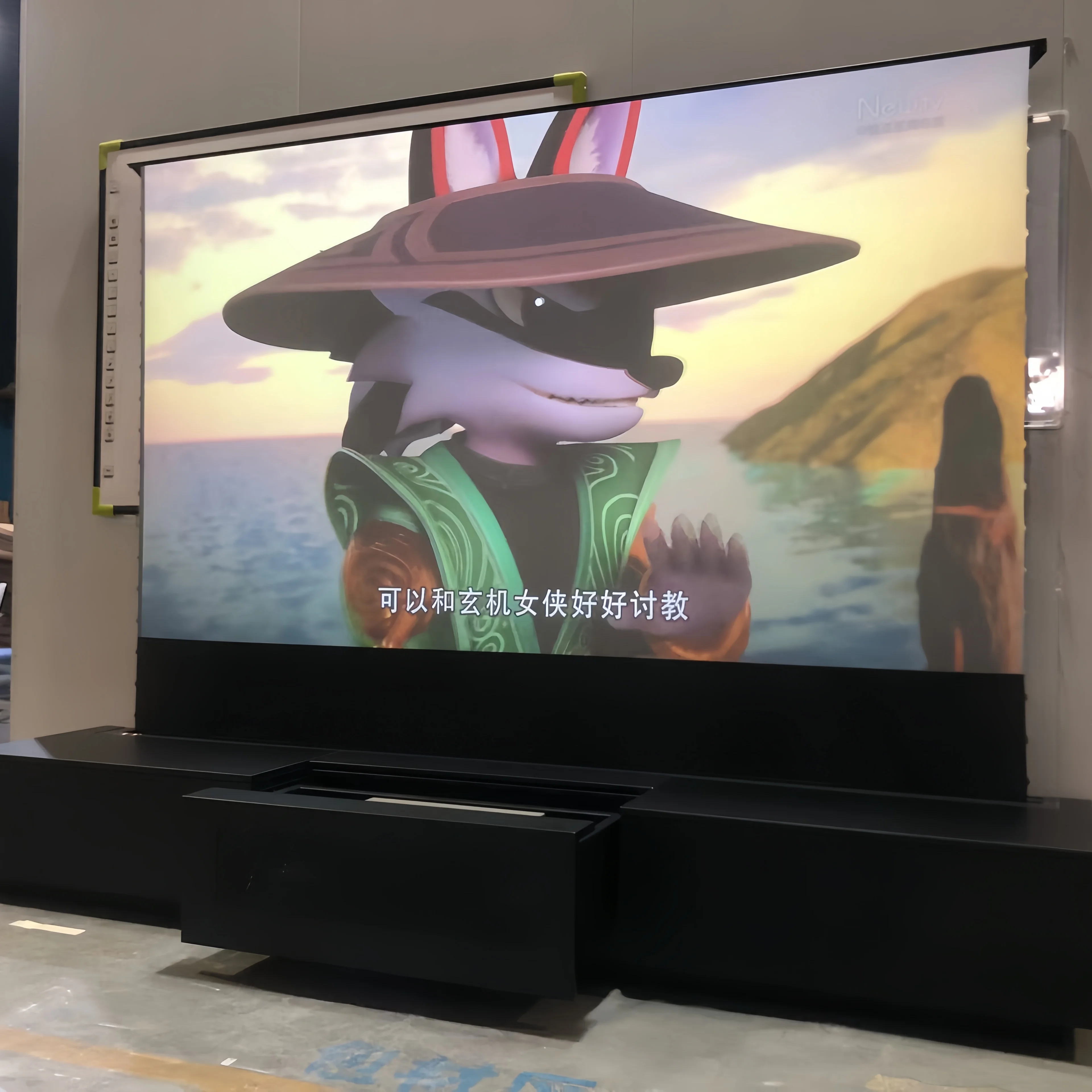 Smart Laser TV Cabinets & Motorized Rising Floor ALR Screen All-in-One For UST Projector Home Theater
Smart Laser TV Cabinets & Motorized Rising Floor ALR Screen All-in-One For UST Projector Home Theater